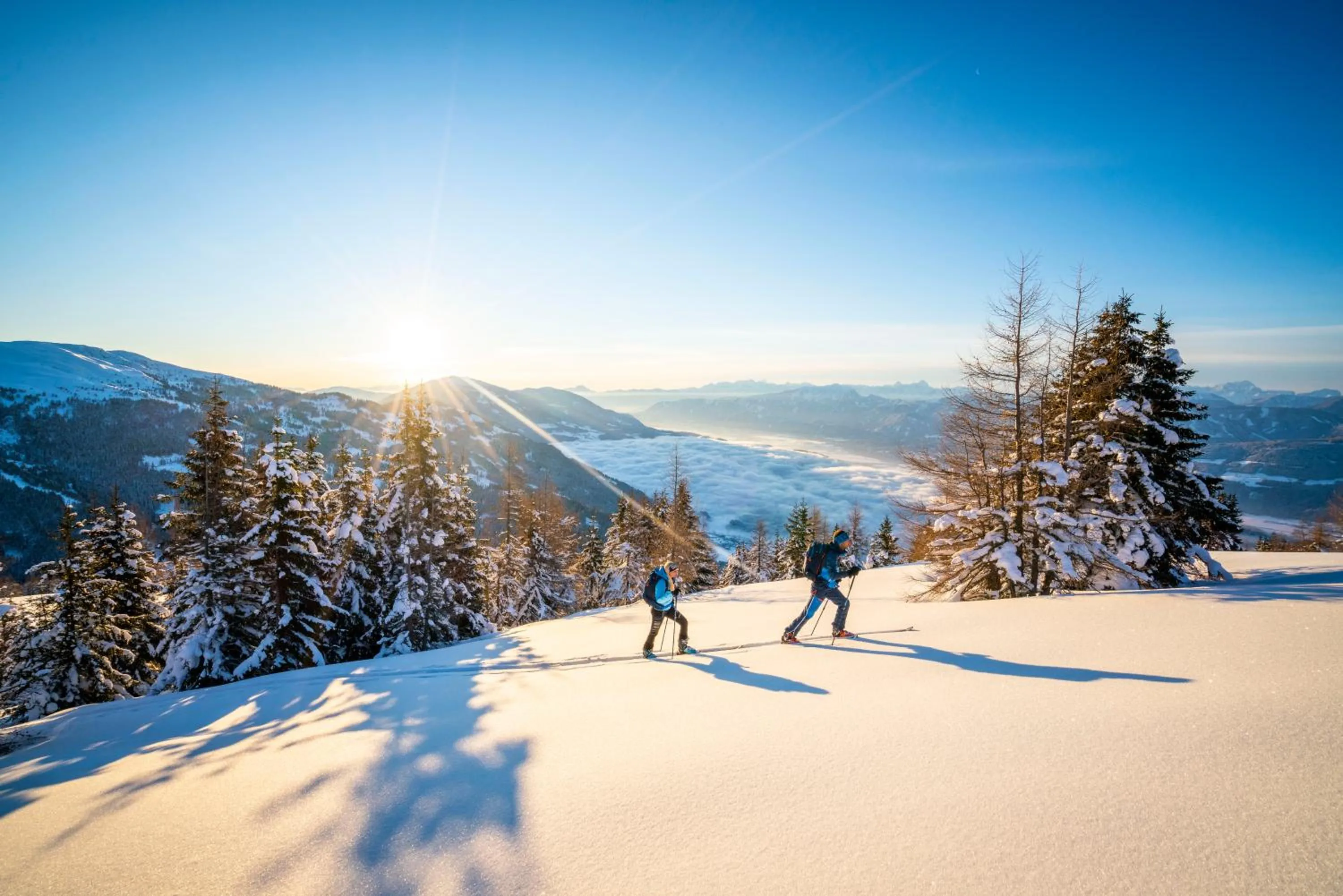 Natural landscape in Pension Linder