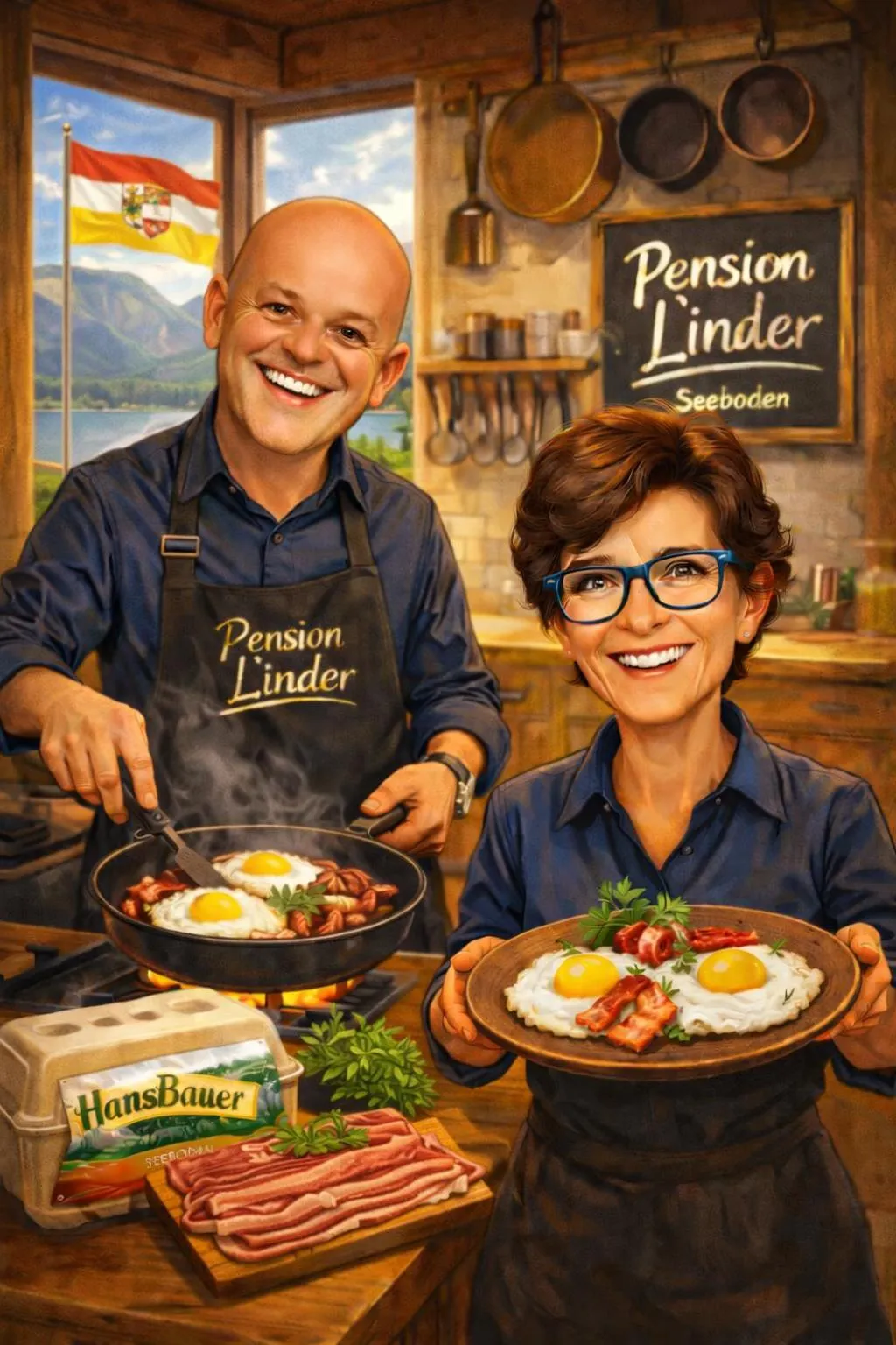 Breakfast in Pension Linder