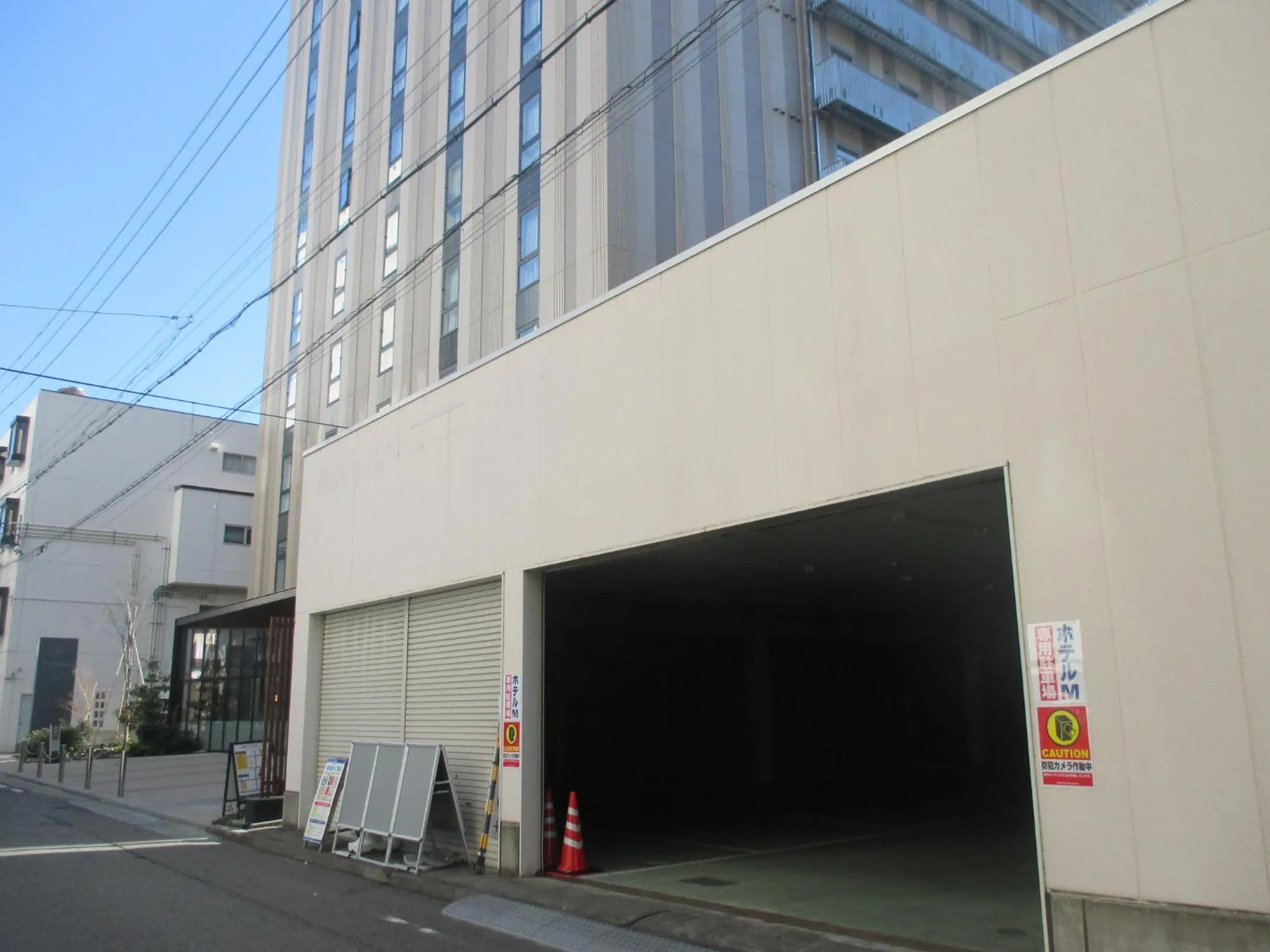 Parking in Hotel M Matsumoto