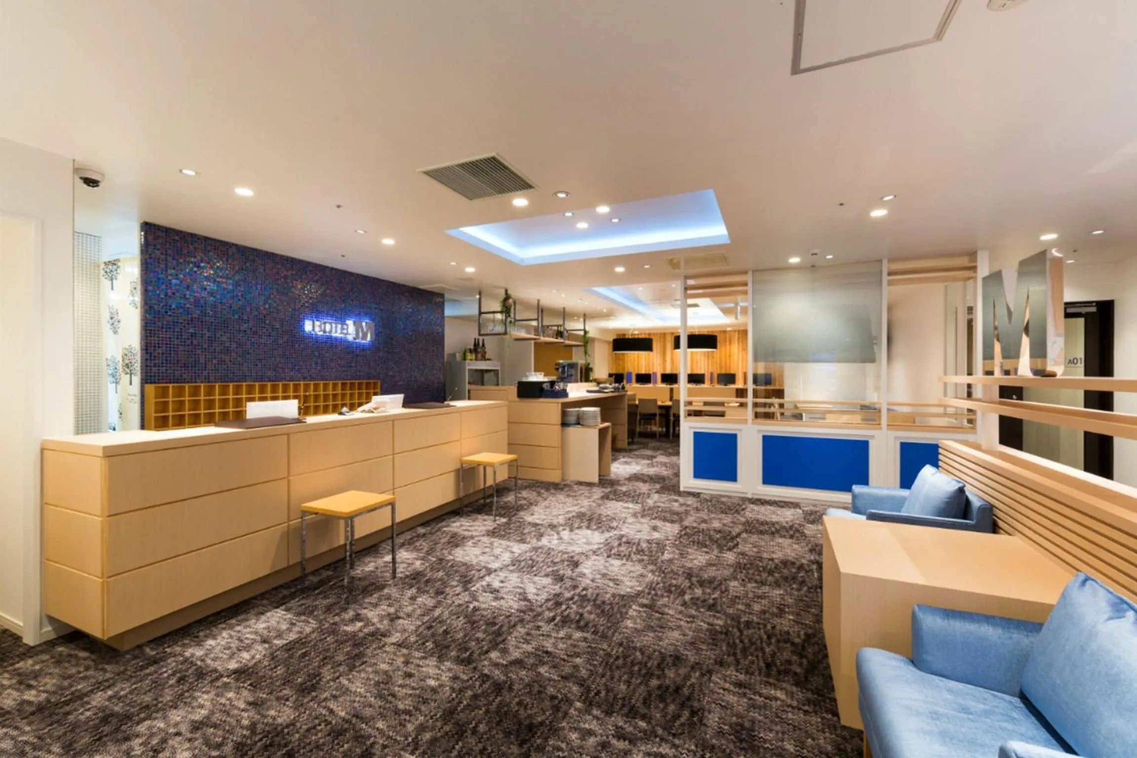Lobby or reception in Hotel M Matsumoto
