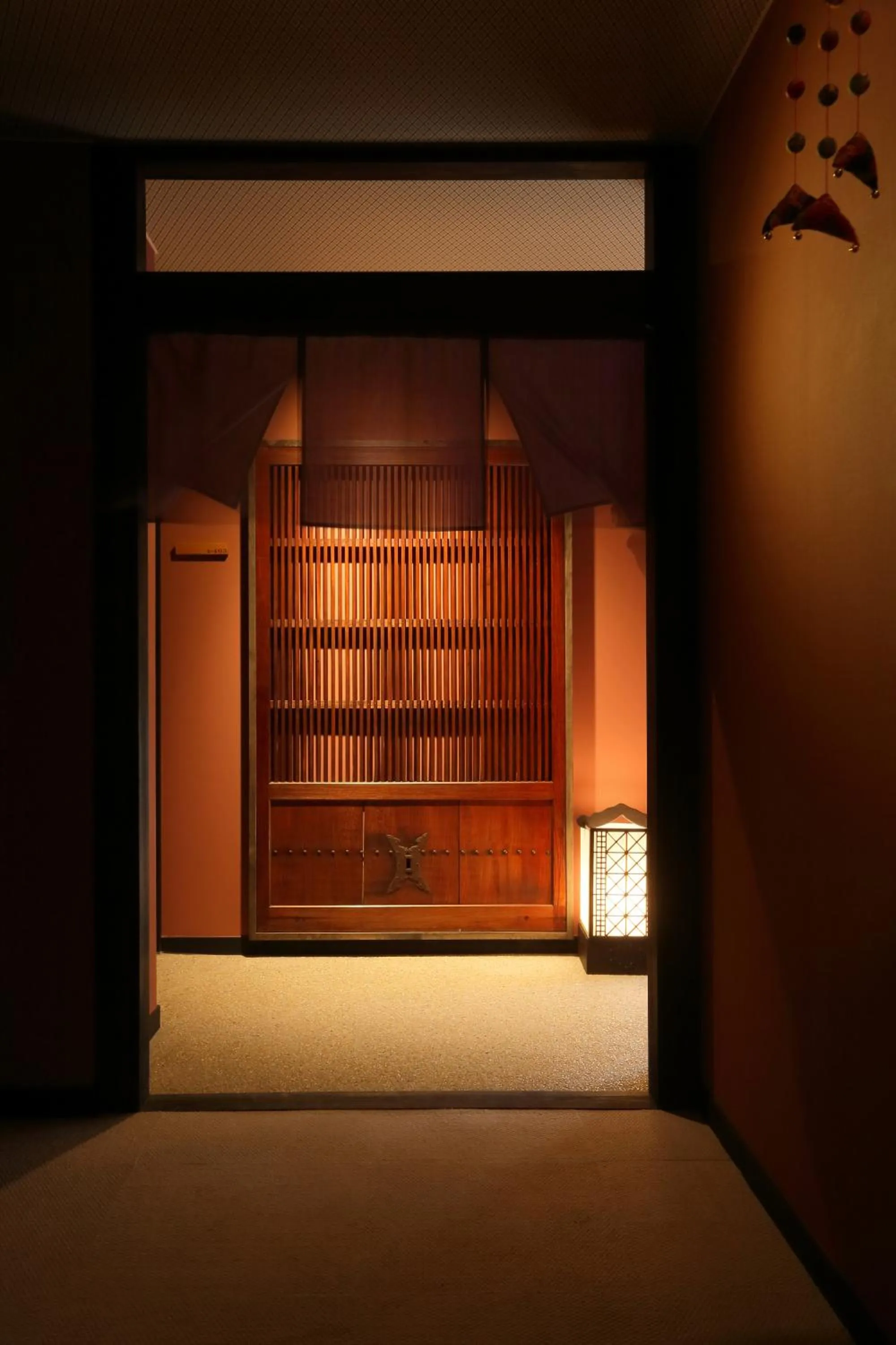 Decorative detail, Bed in Tsuganoki
