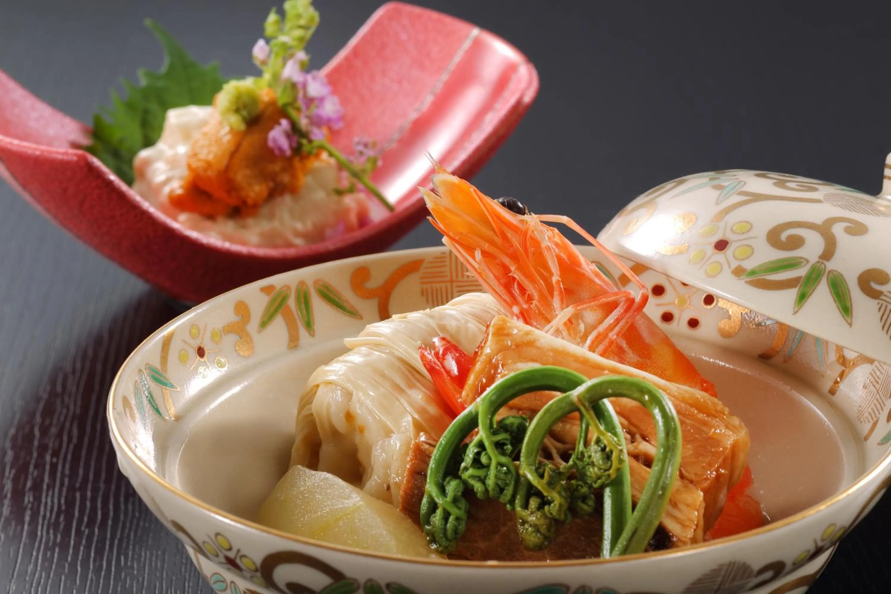 Food close-up in Tsuganoki