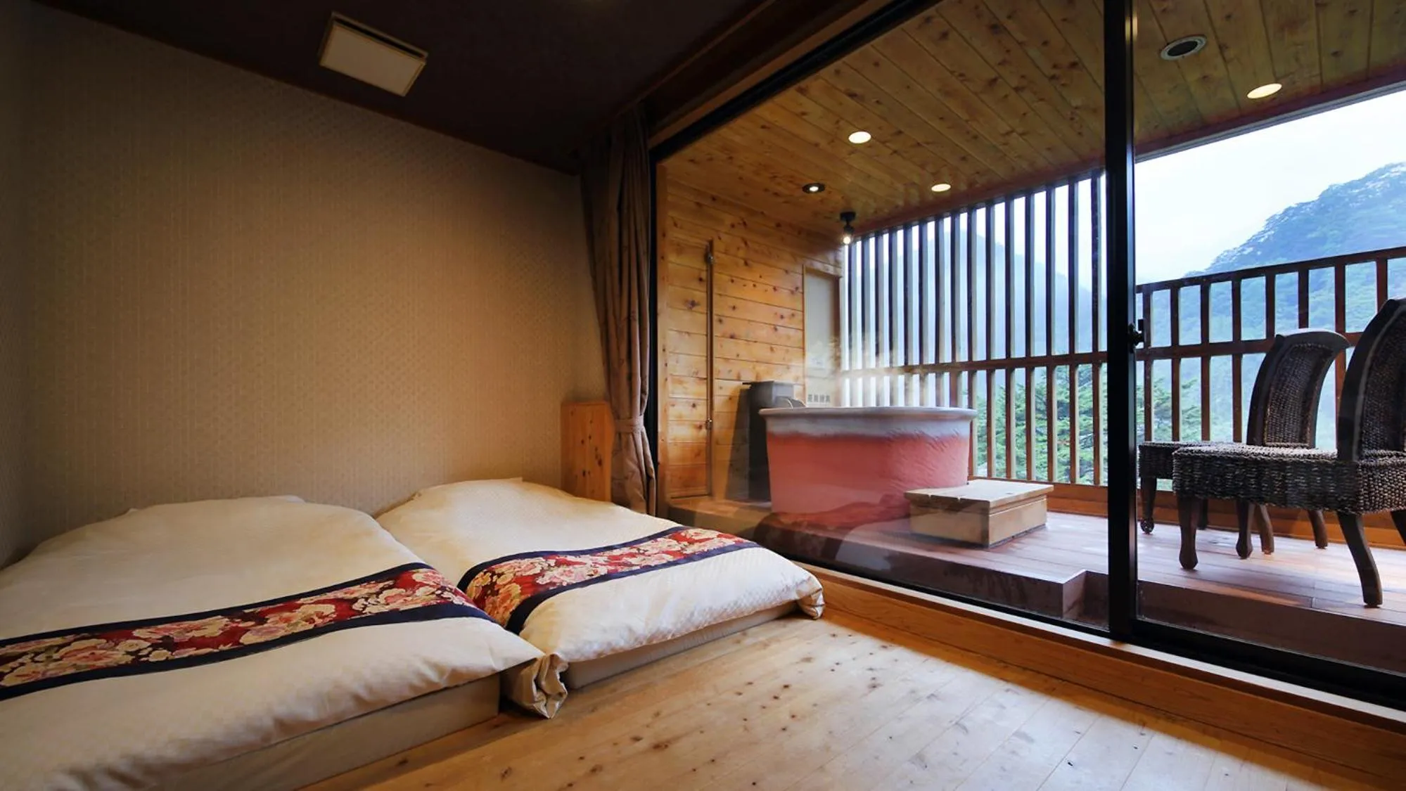 Bed in Tsuganoki