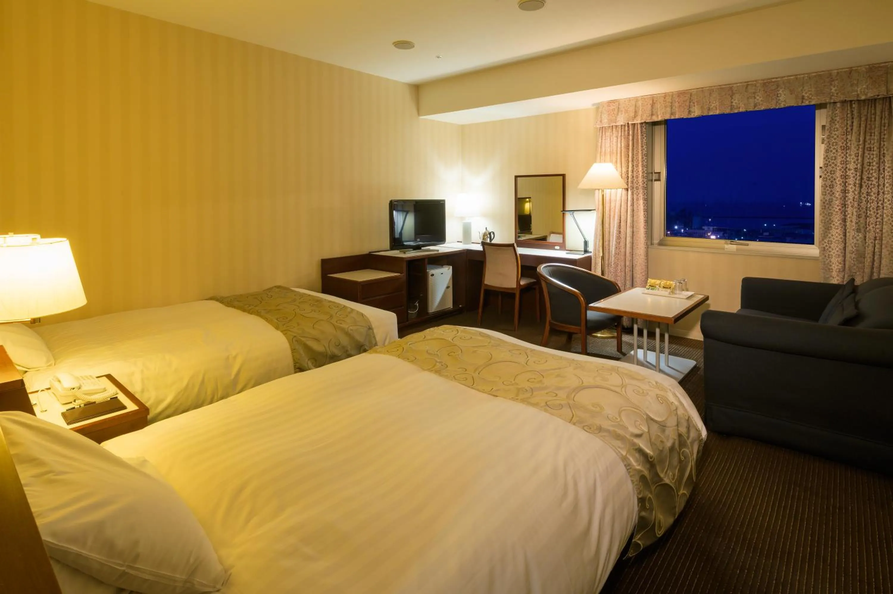 Photo of the whole room, Bed in Hotel Aomori