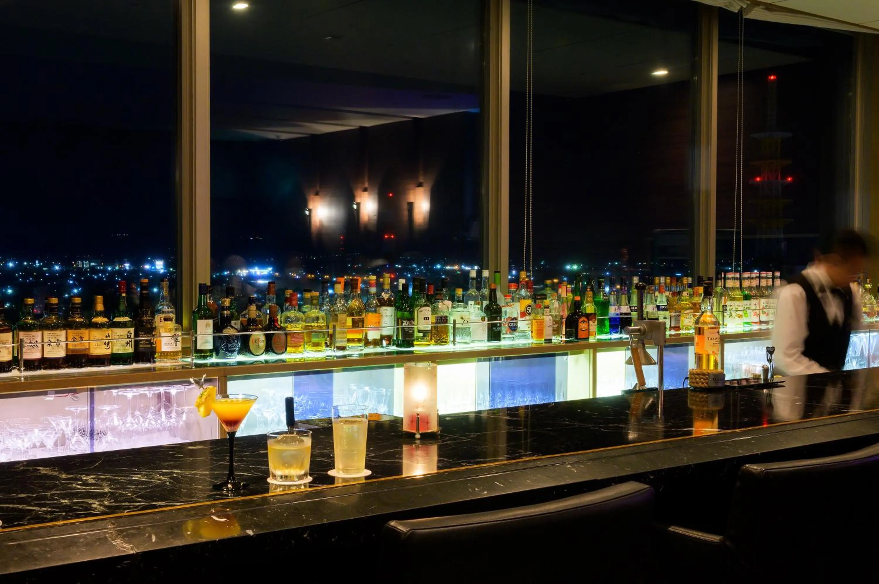 Lounge or bar in Hotel Aomori