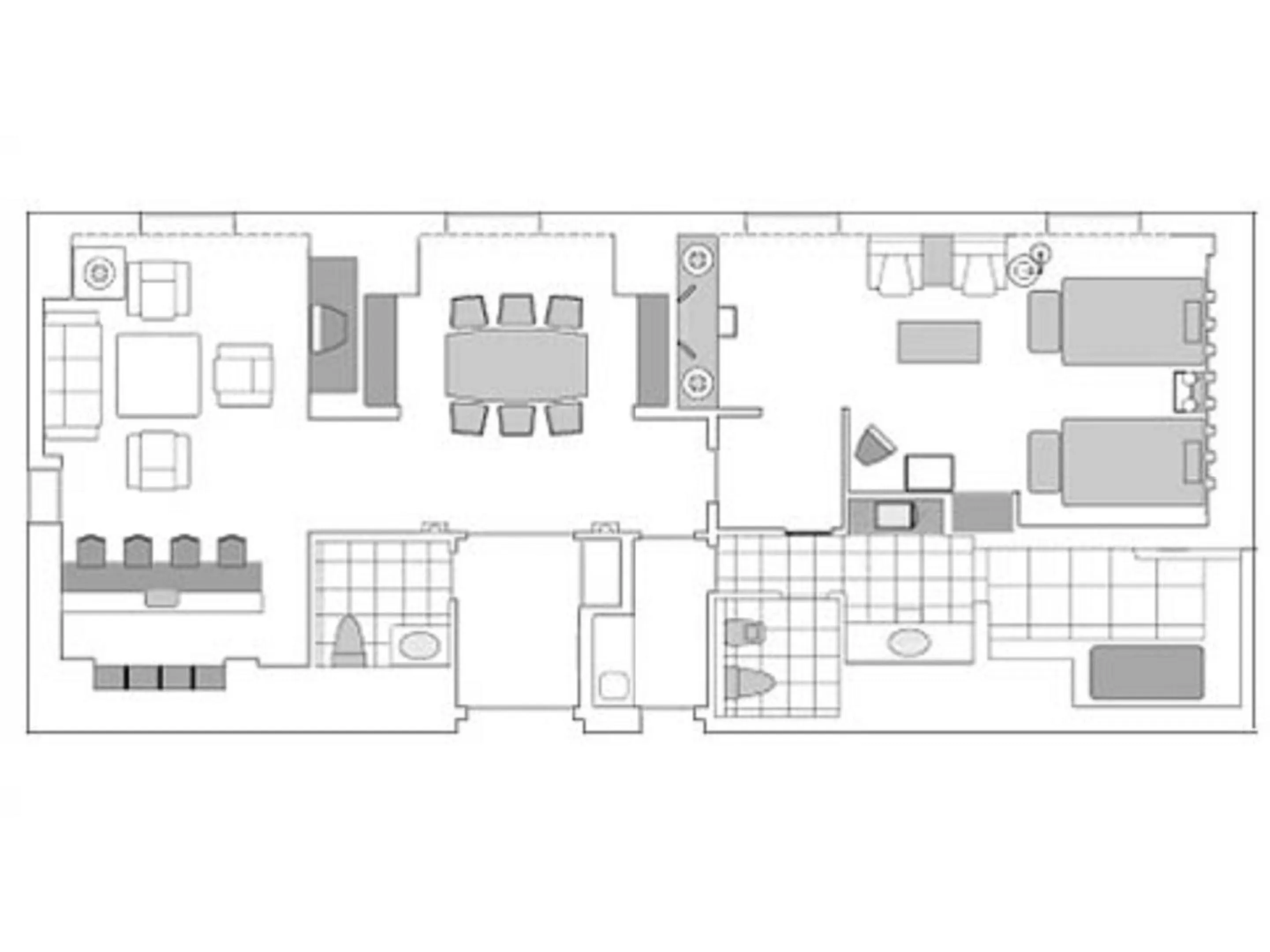Photo of the whole room in Hotel Aomori
