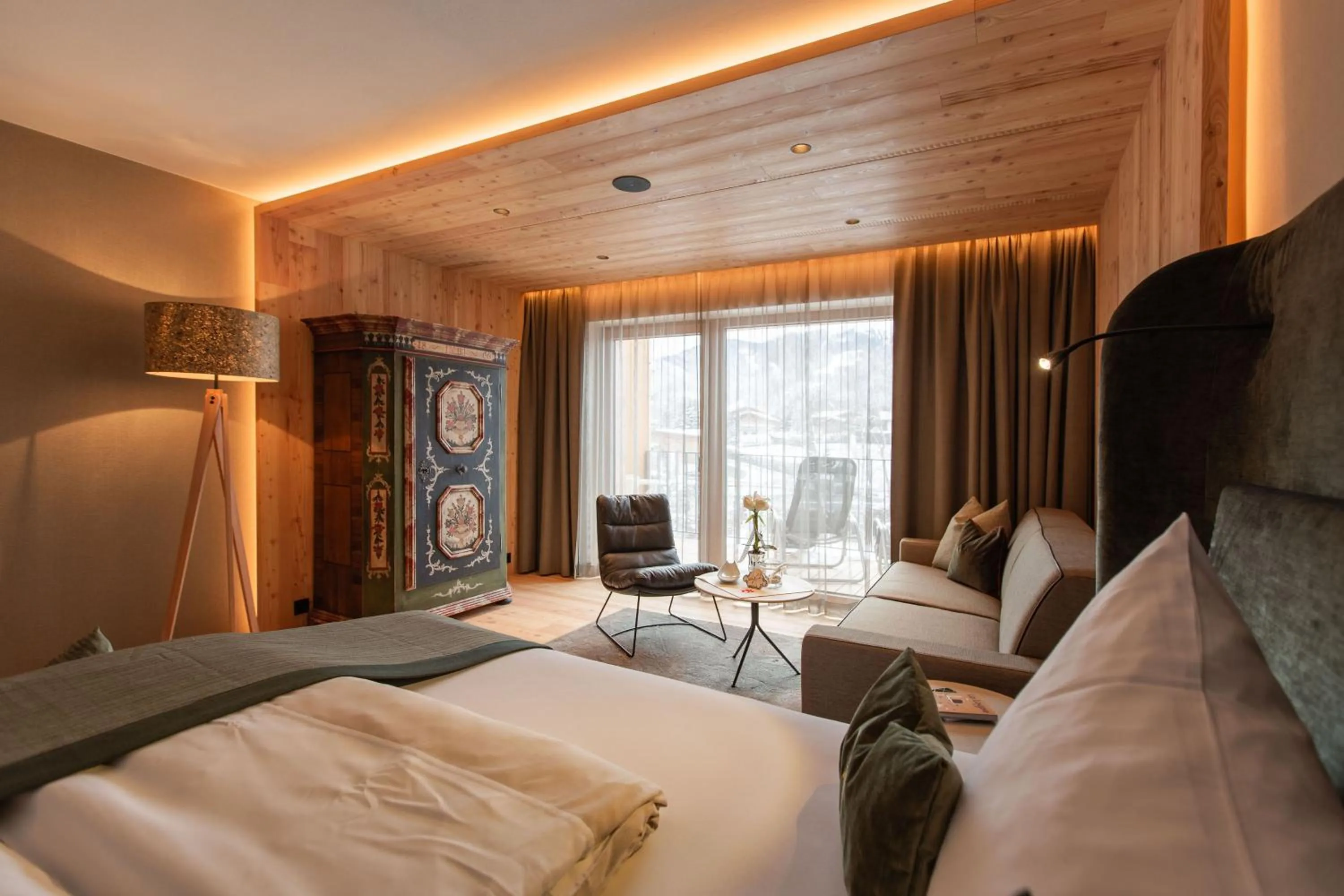 Photo of the whole room, Bed in Sport-Wellnesshotel Bichlhof