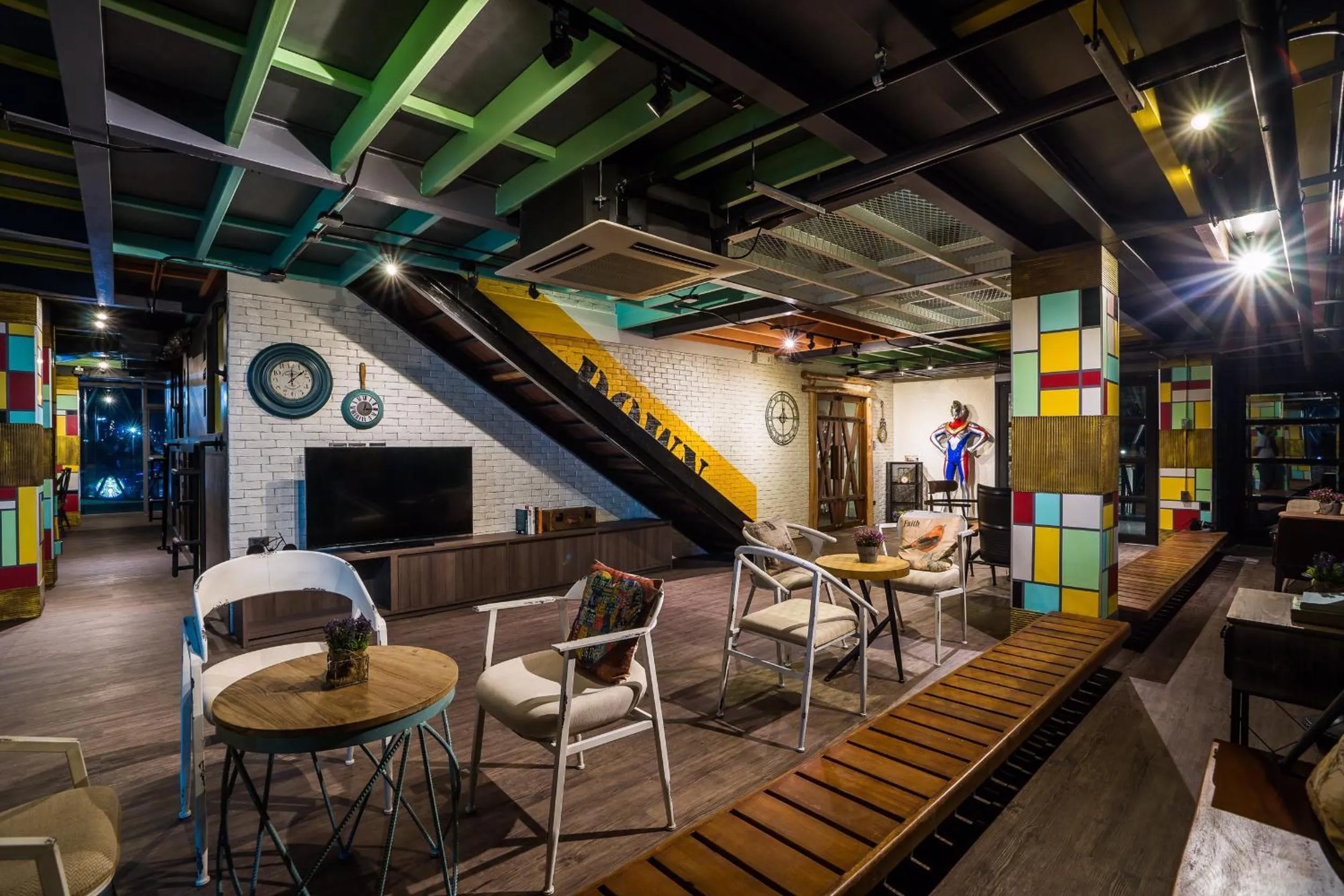 Living room in Nonze Hostel