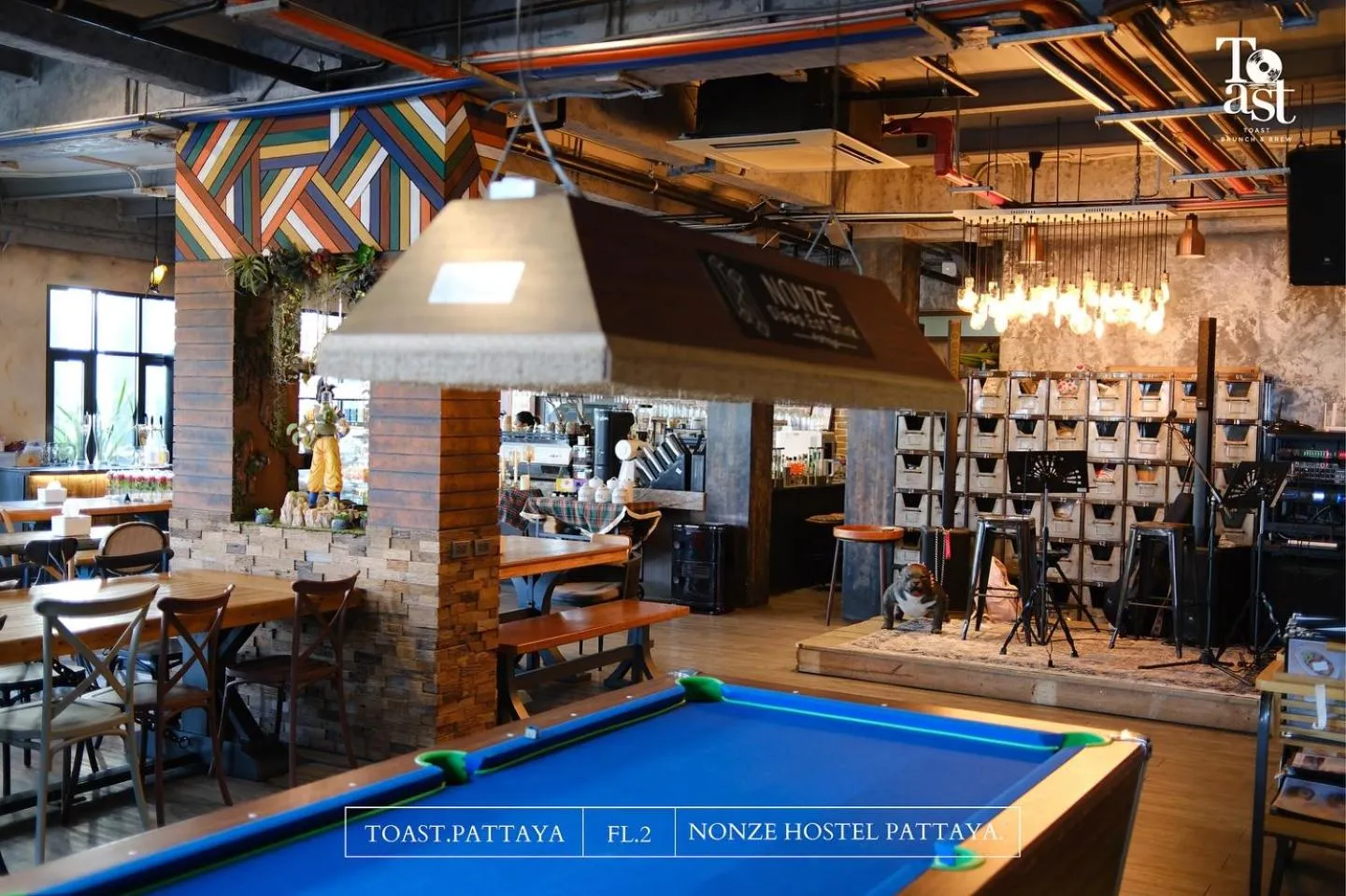 Restaurant/places to eat in Nonze Hostel