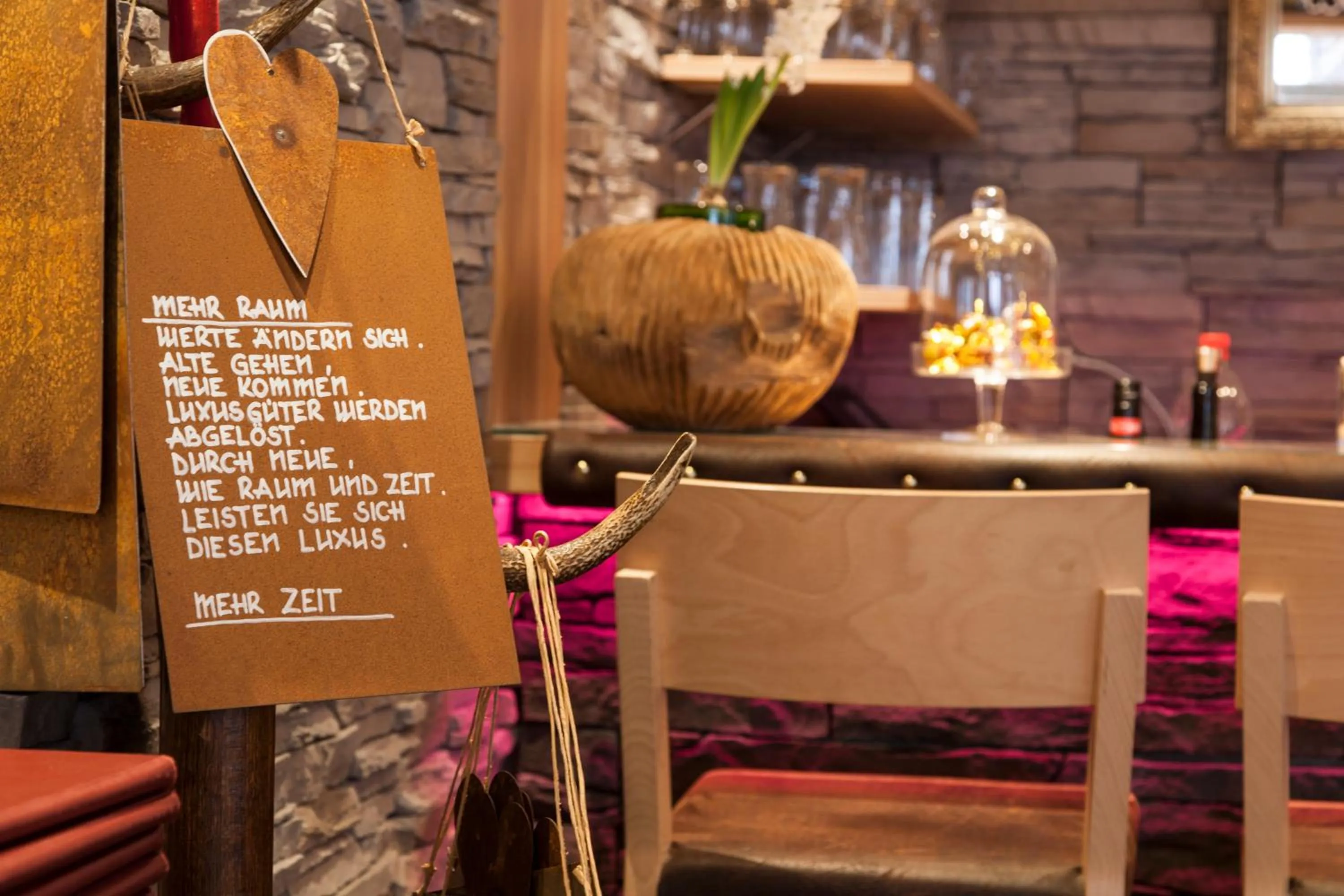 Restaurant/places to eat in AmDorfplatzSuites B&B- Adultsfriendly