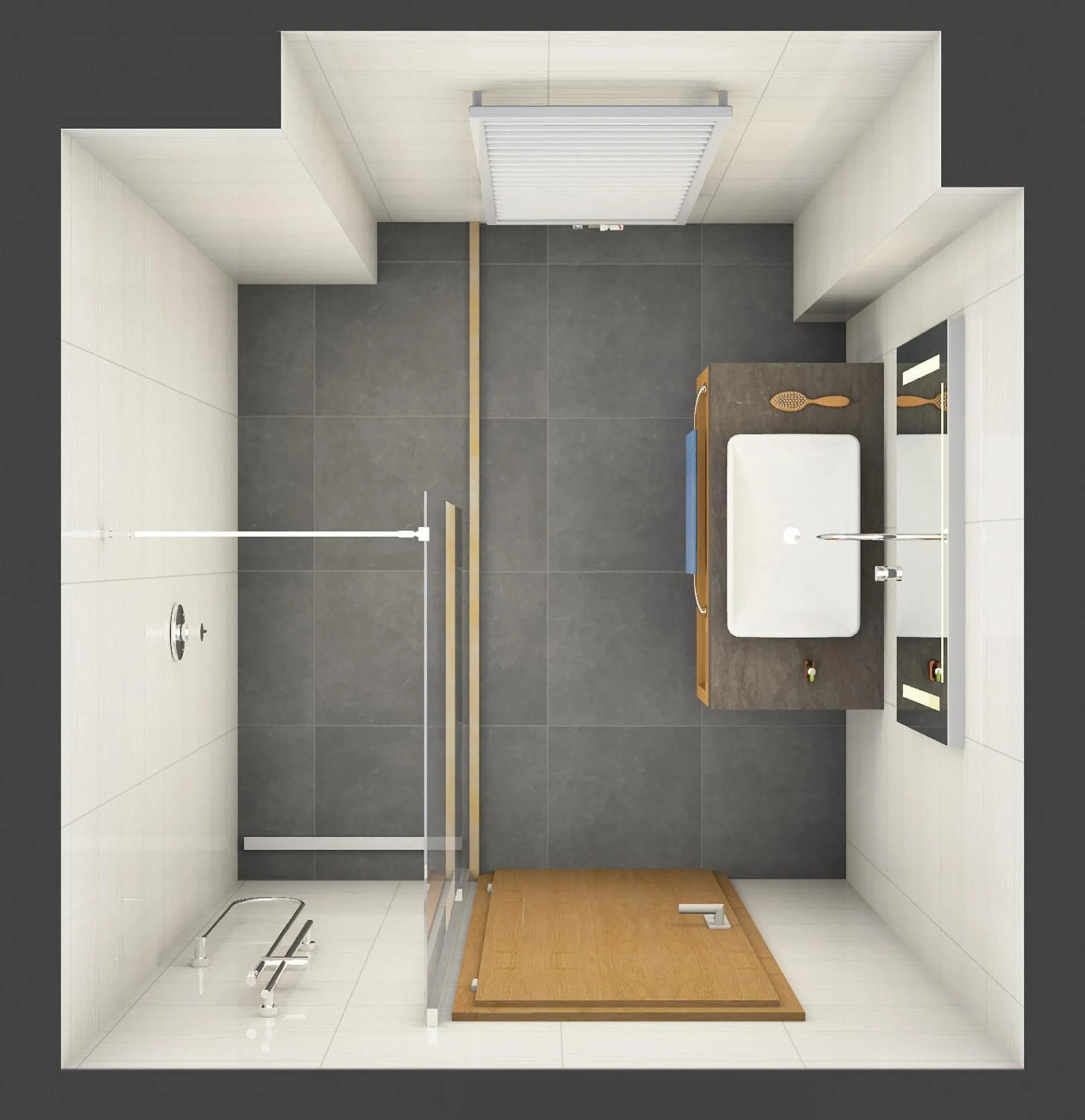 Bathroom in AmDorfplatzSuites B&B- Adultsfriendly