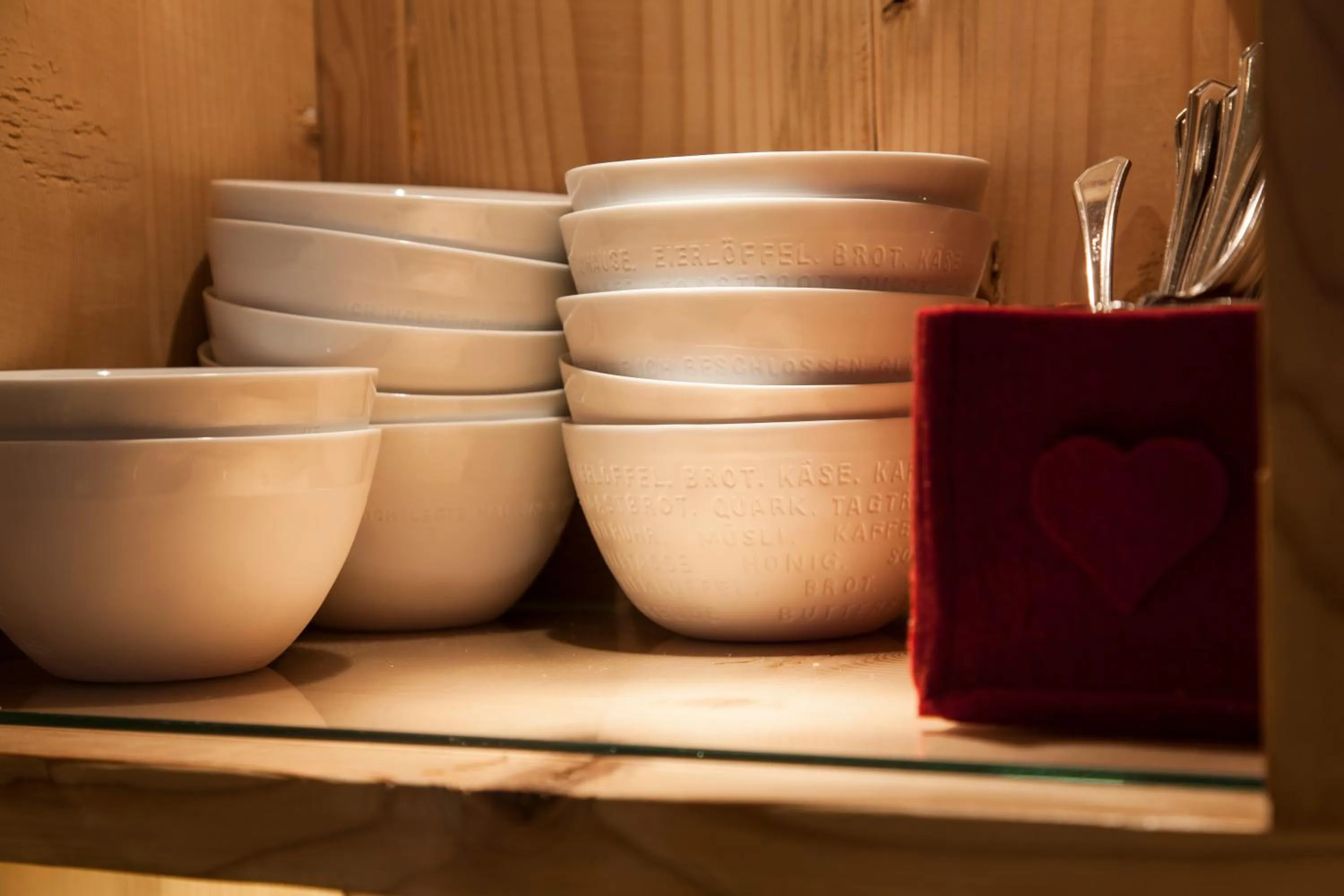 Decorative detail in AmDorfplatzSuites B&B- Adultsfriendly