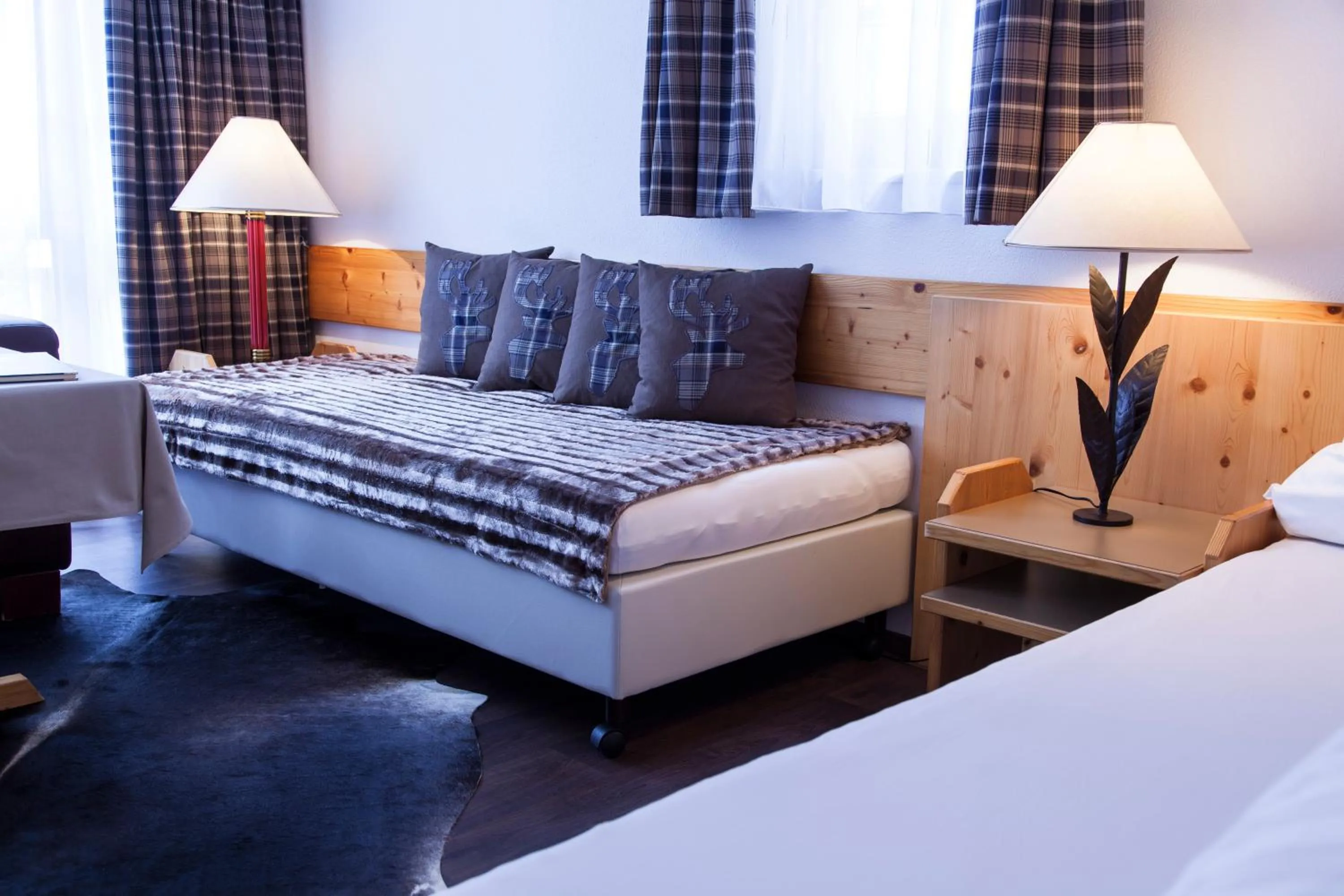 Bed in AmDorfplatzSuites B&B- Adultsfriendly