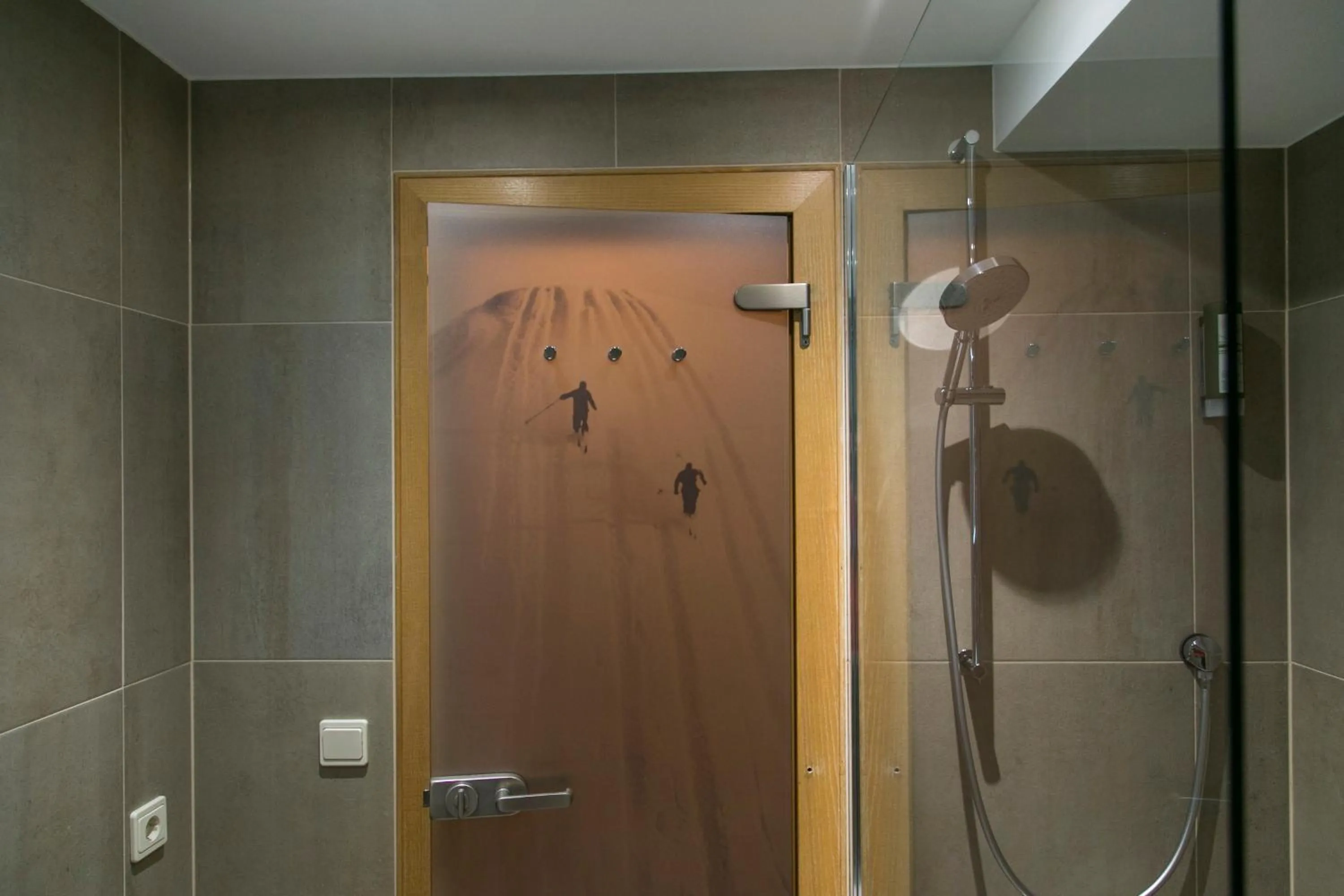 Bathroom in AmDorfplatzSuites B&B- Adultsfriendly