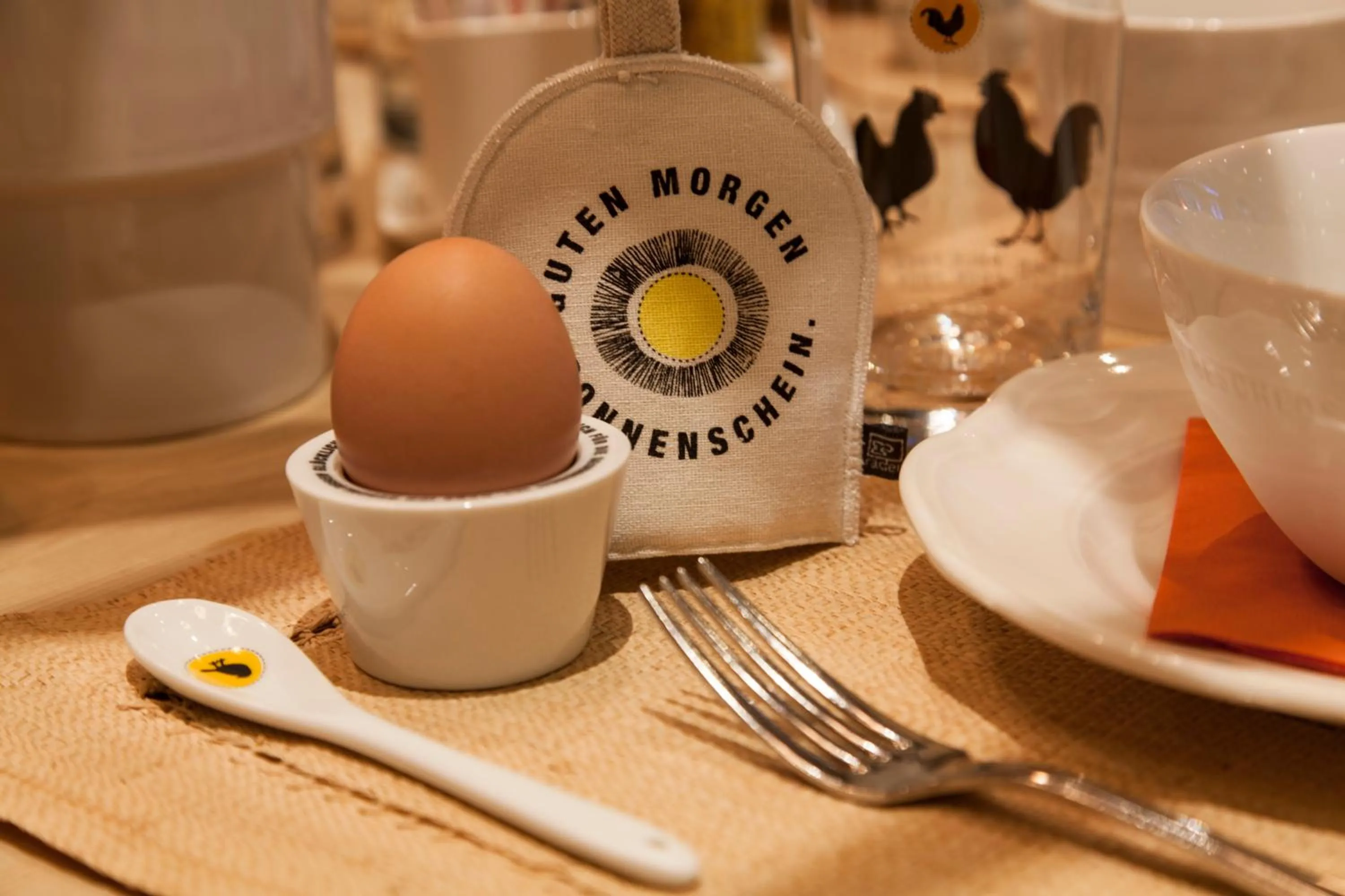 Restaurant/places to eat in AmDorfplatzSuites B&B- Adultsfriendly