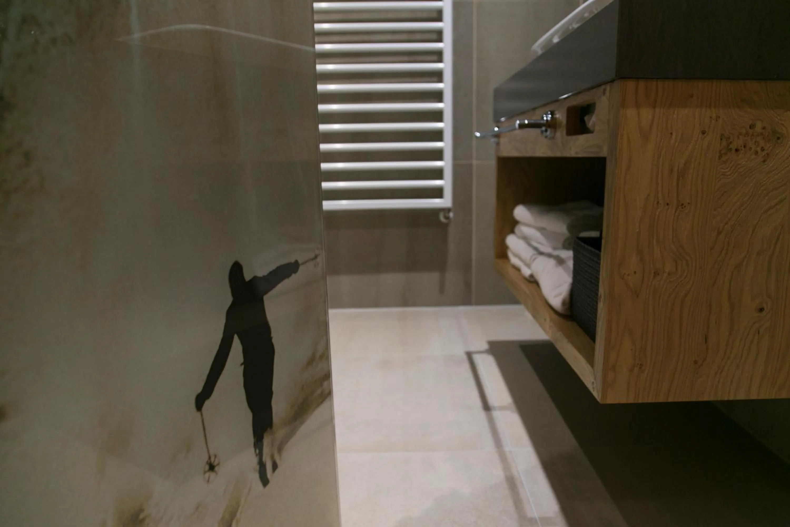 Bathroom in AmDorfplatzSuites B&B- Adultsfriendly