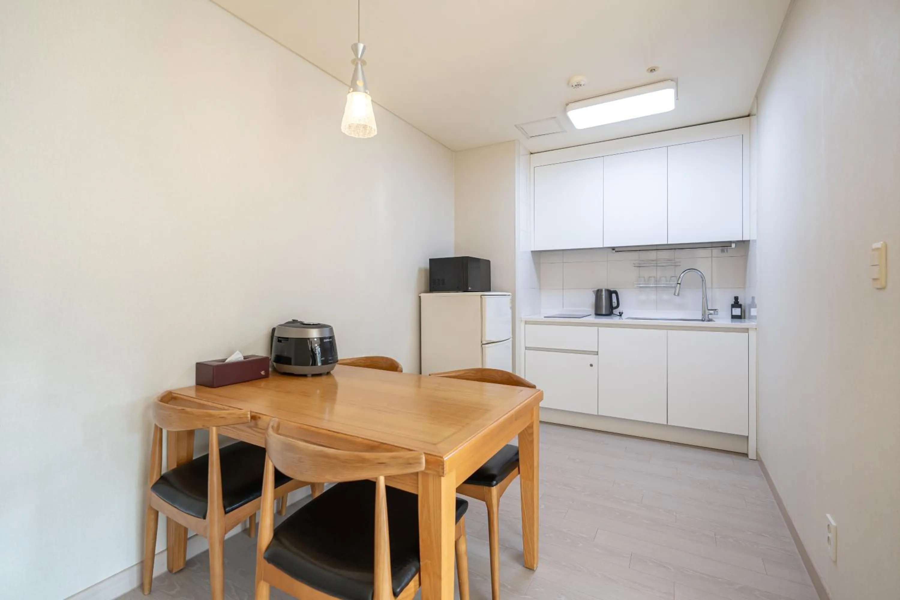 Kitchen or kitchenette in Elysian Gangchon Resort