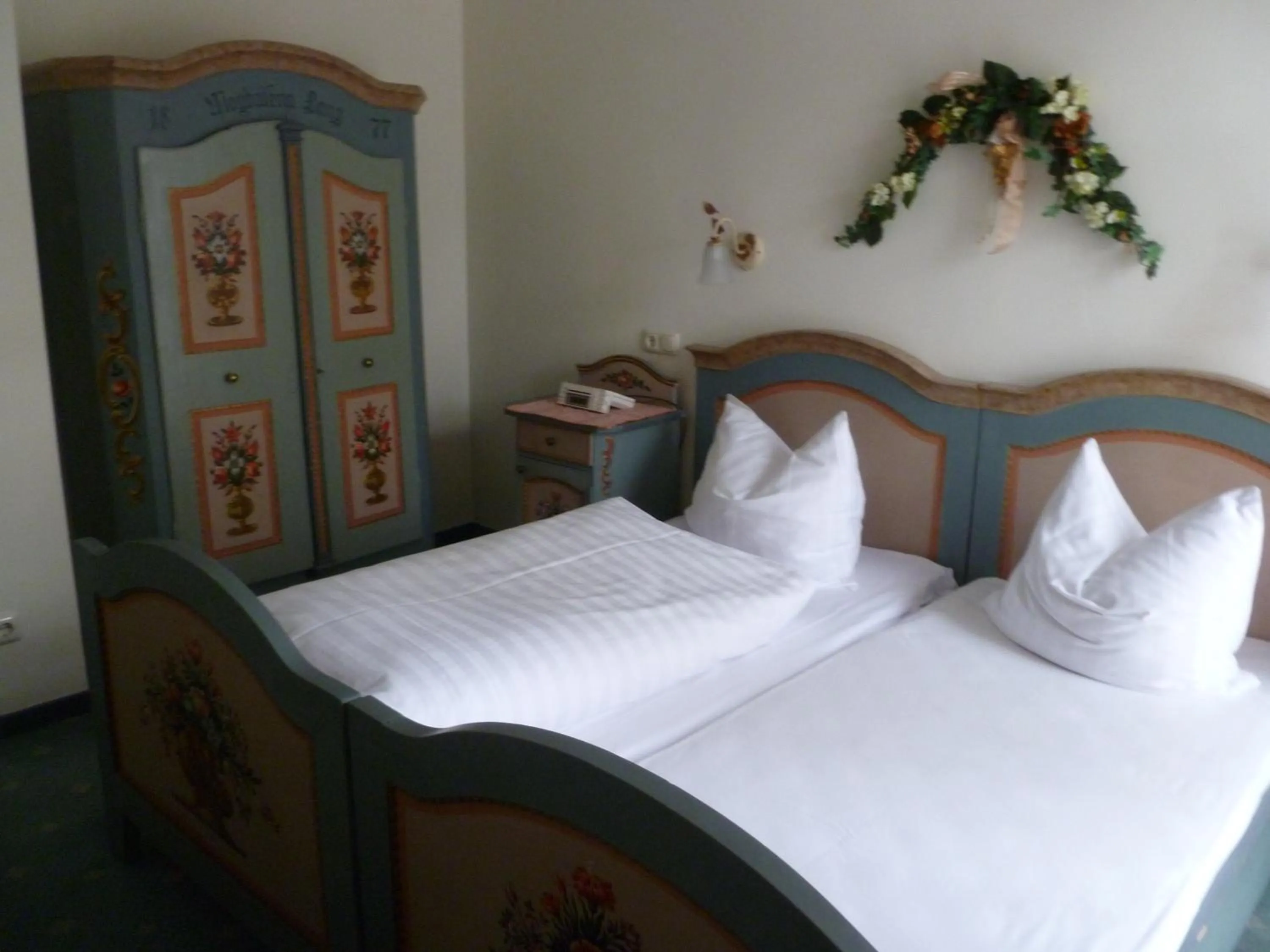 Bedroom, Bed in Apartment Grattschlössl