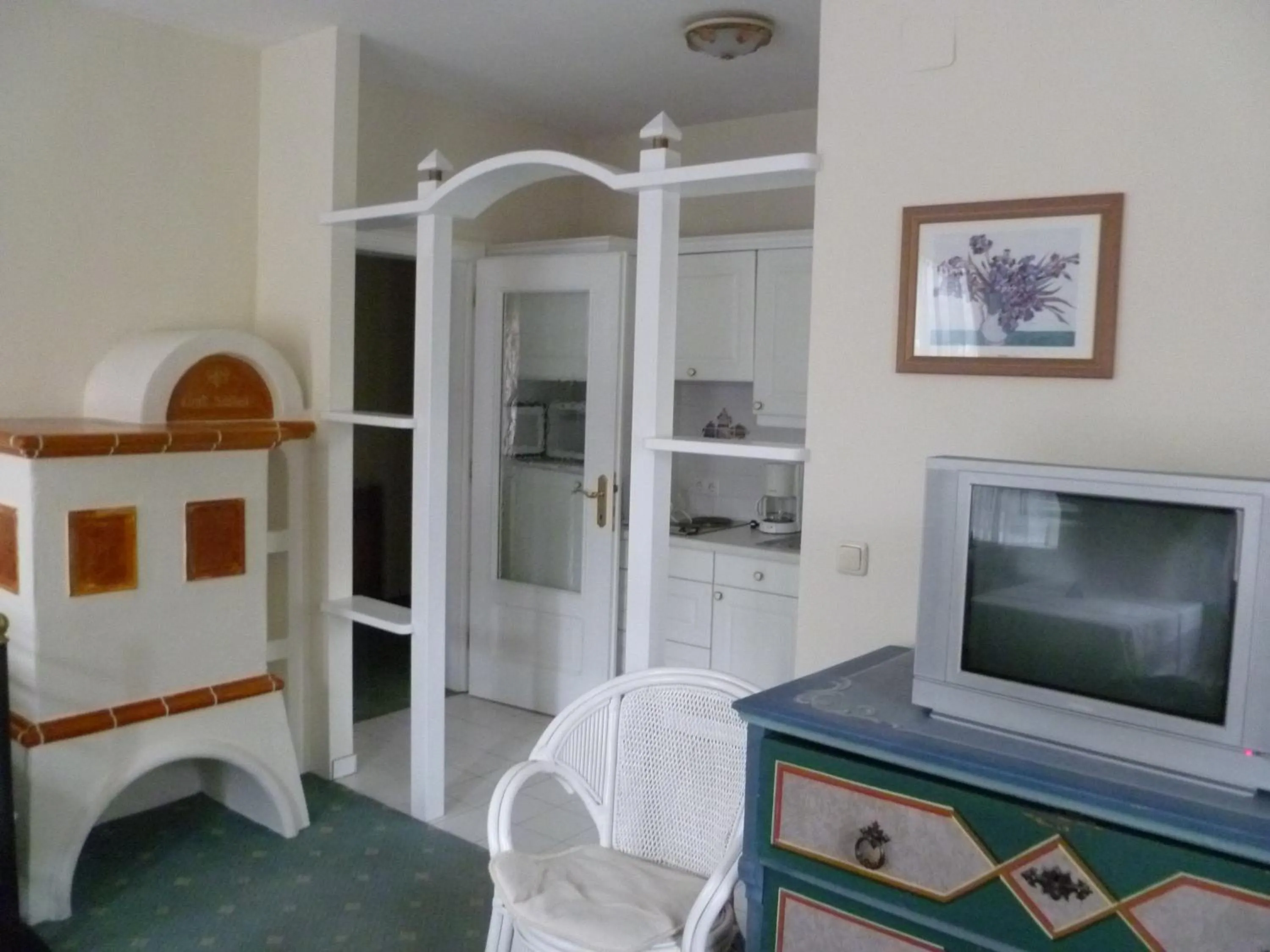 Kitchen or kitchenette in Apartment Grattschlössl