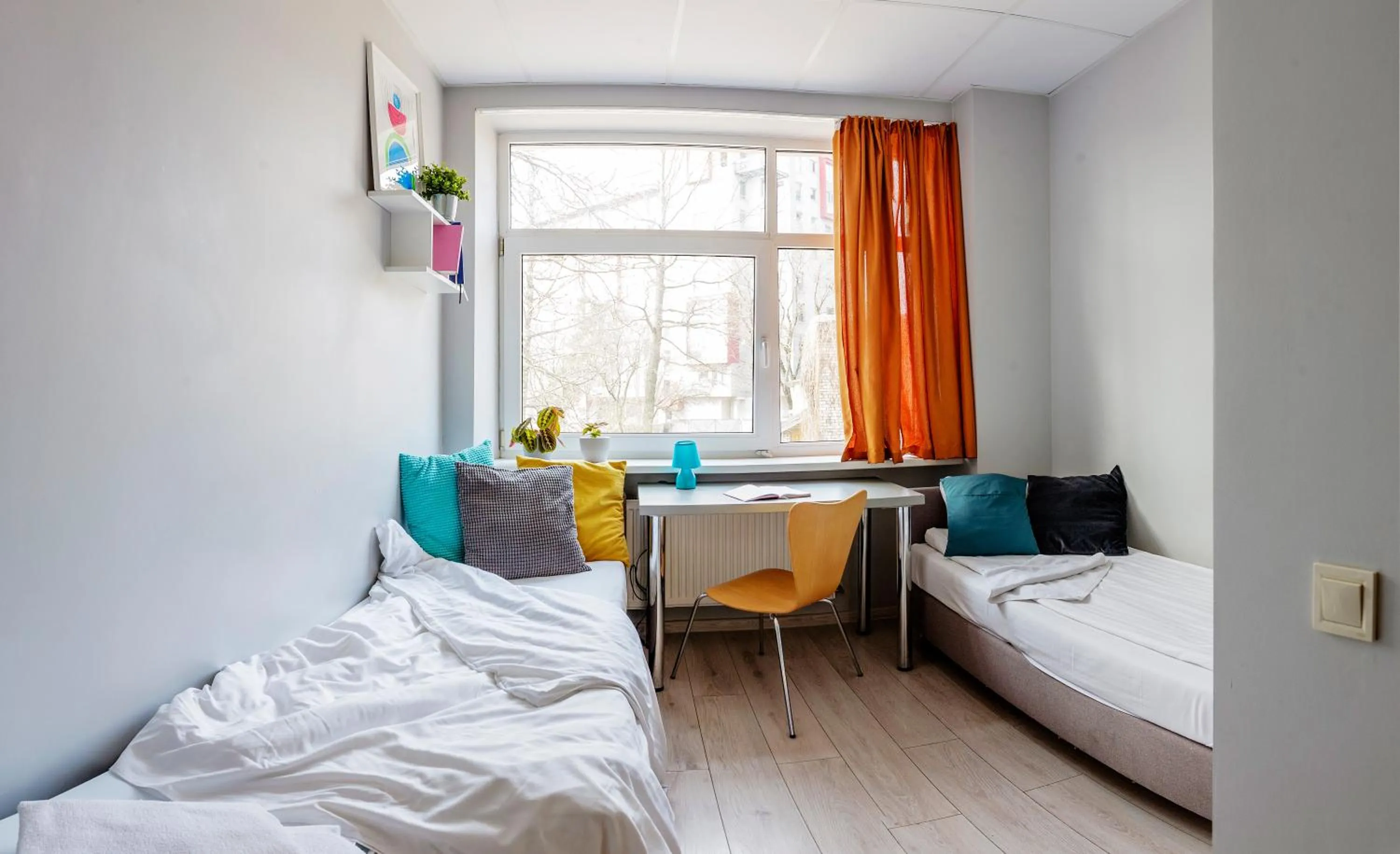 Photo of the whole room, Bed in Bridge Hotel Riga