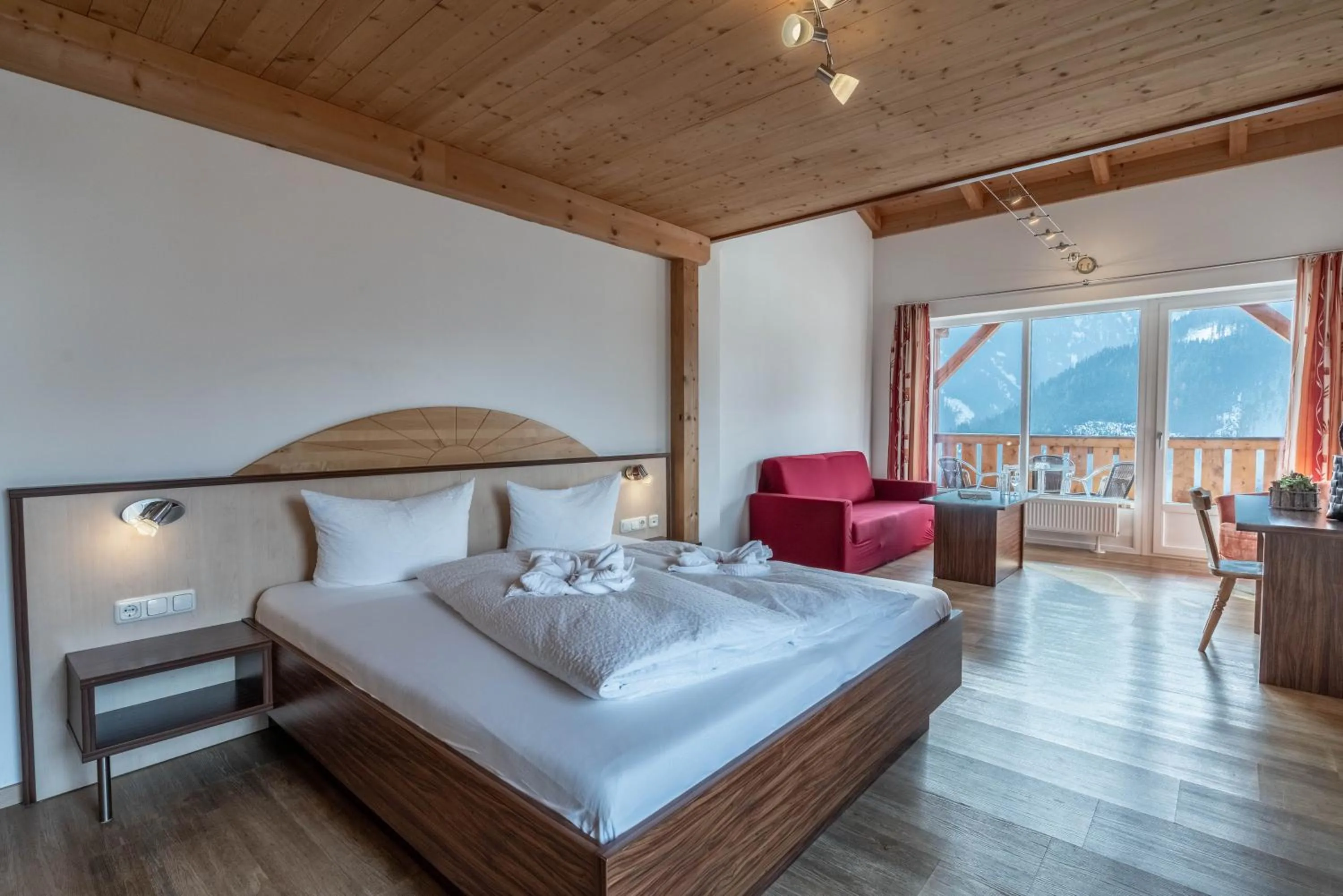 Bed in Hotel-Gasthof Andreas