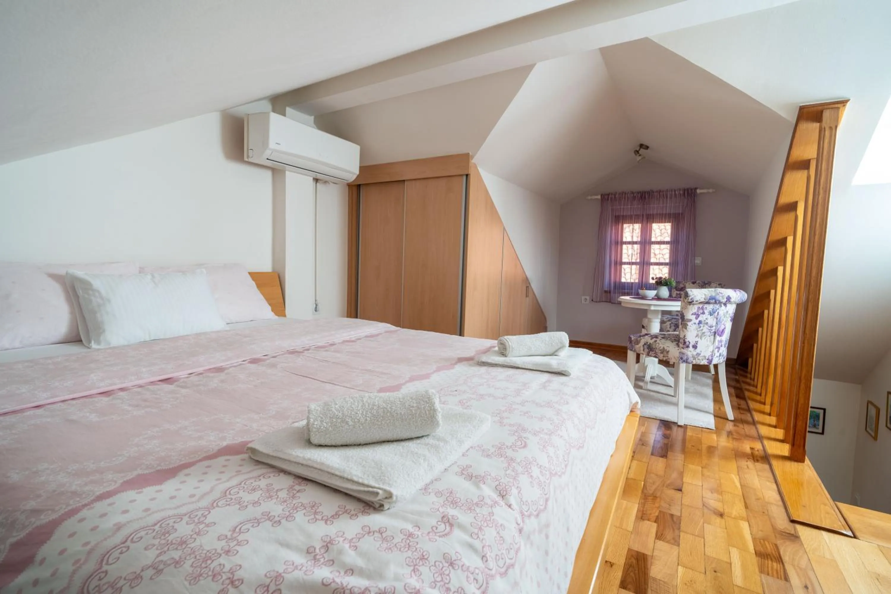 Bed in Studios Belvi