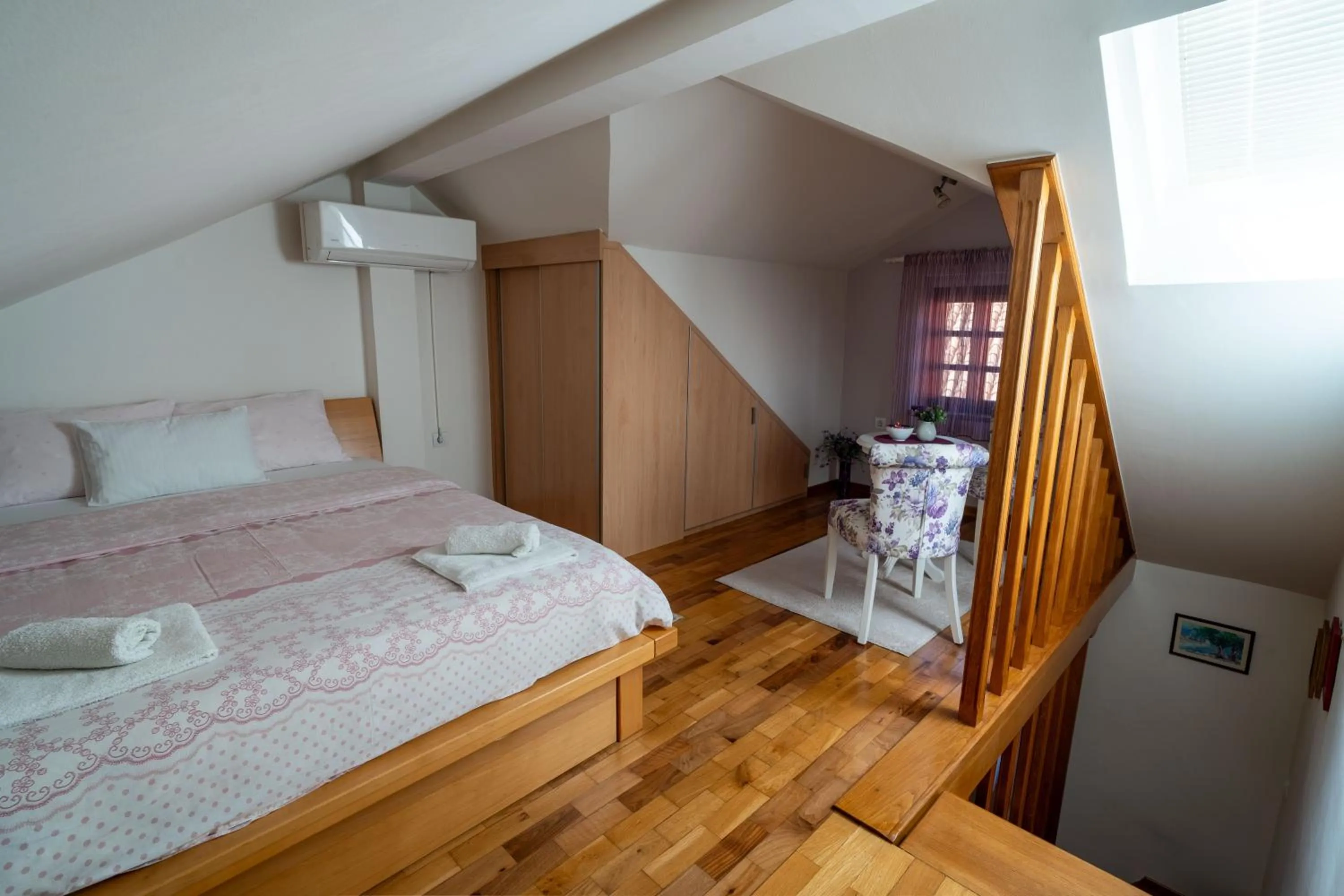 Bed in Studios Belvi