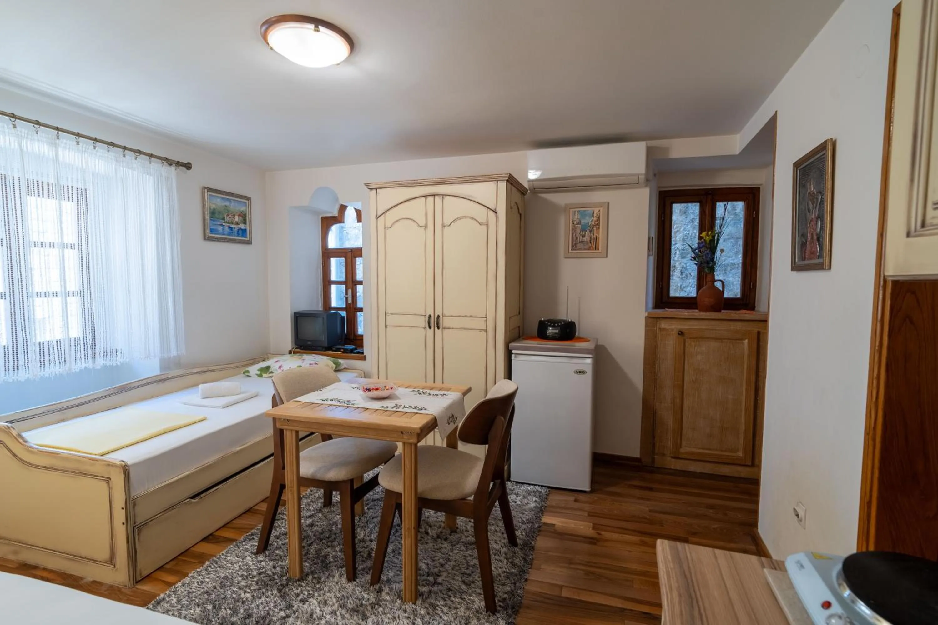 Bed in Studios Belvi