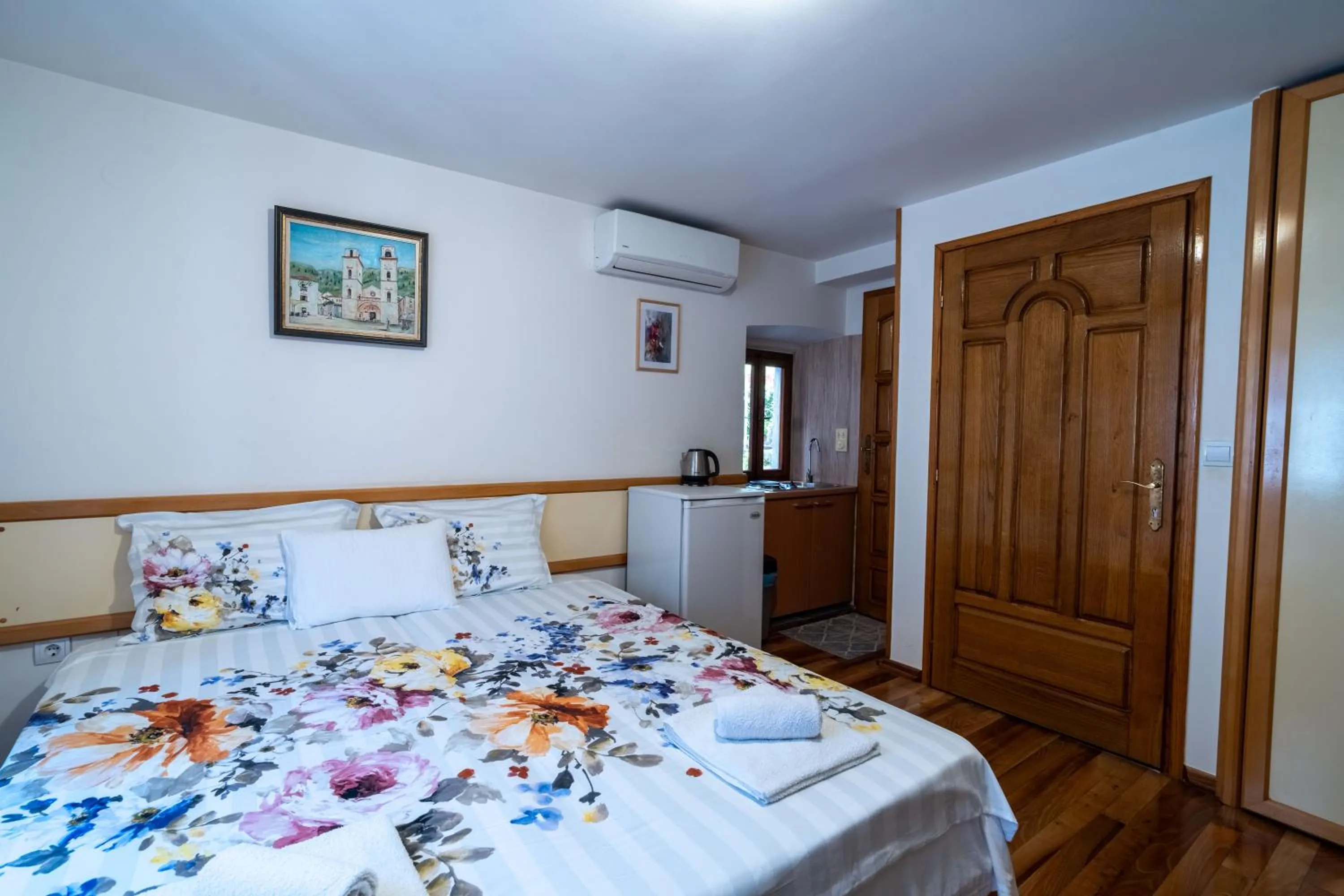 Bed in Studios Belvi