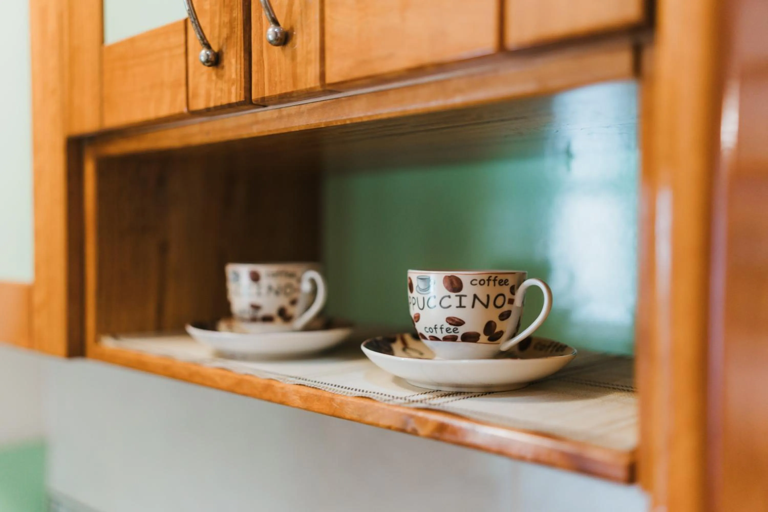 Kitchen or kitchenette in Studios Belvi