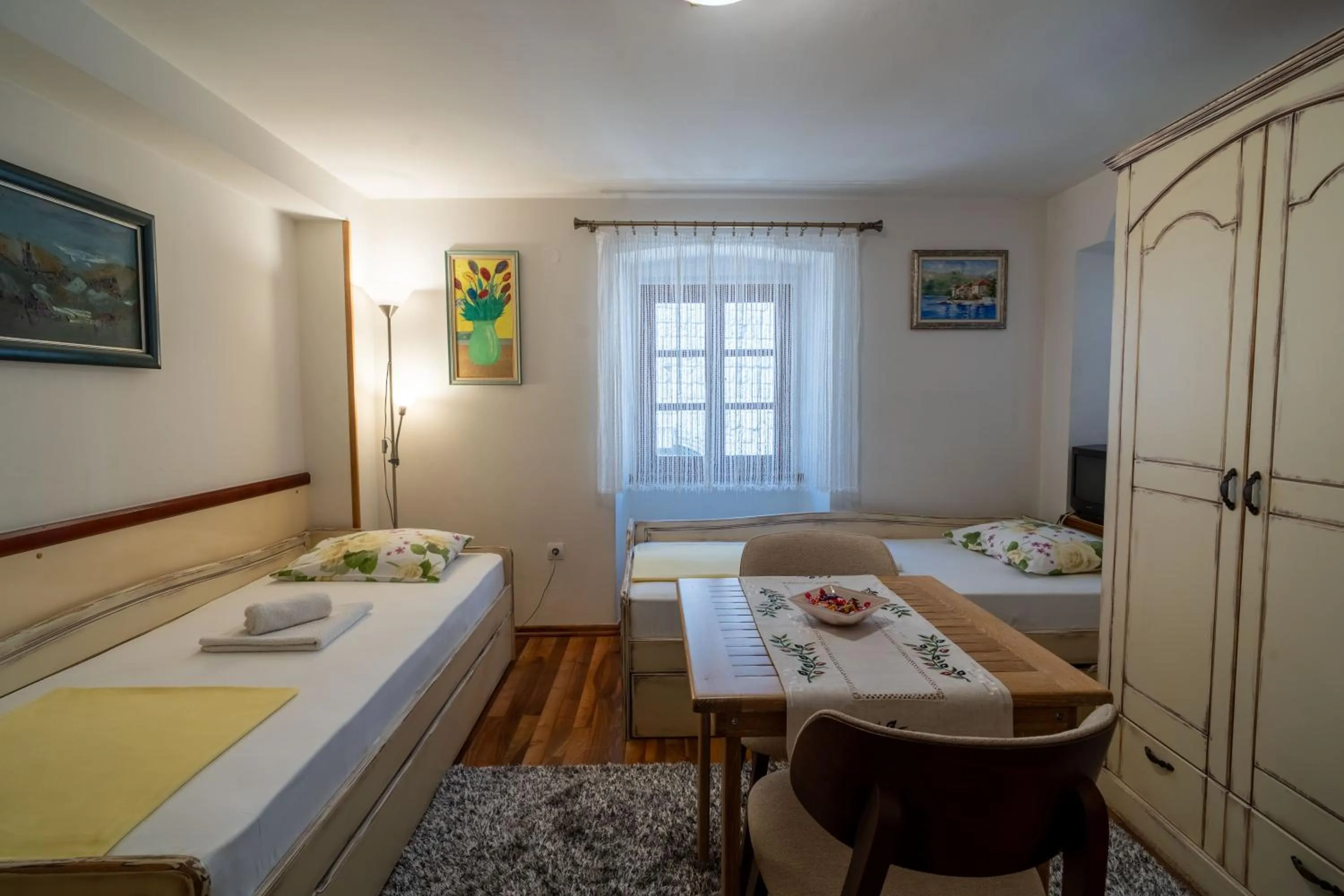 Bed in Studios Belvi