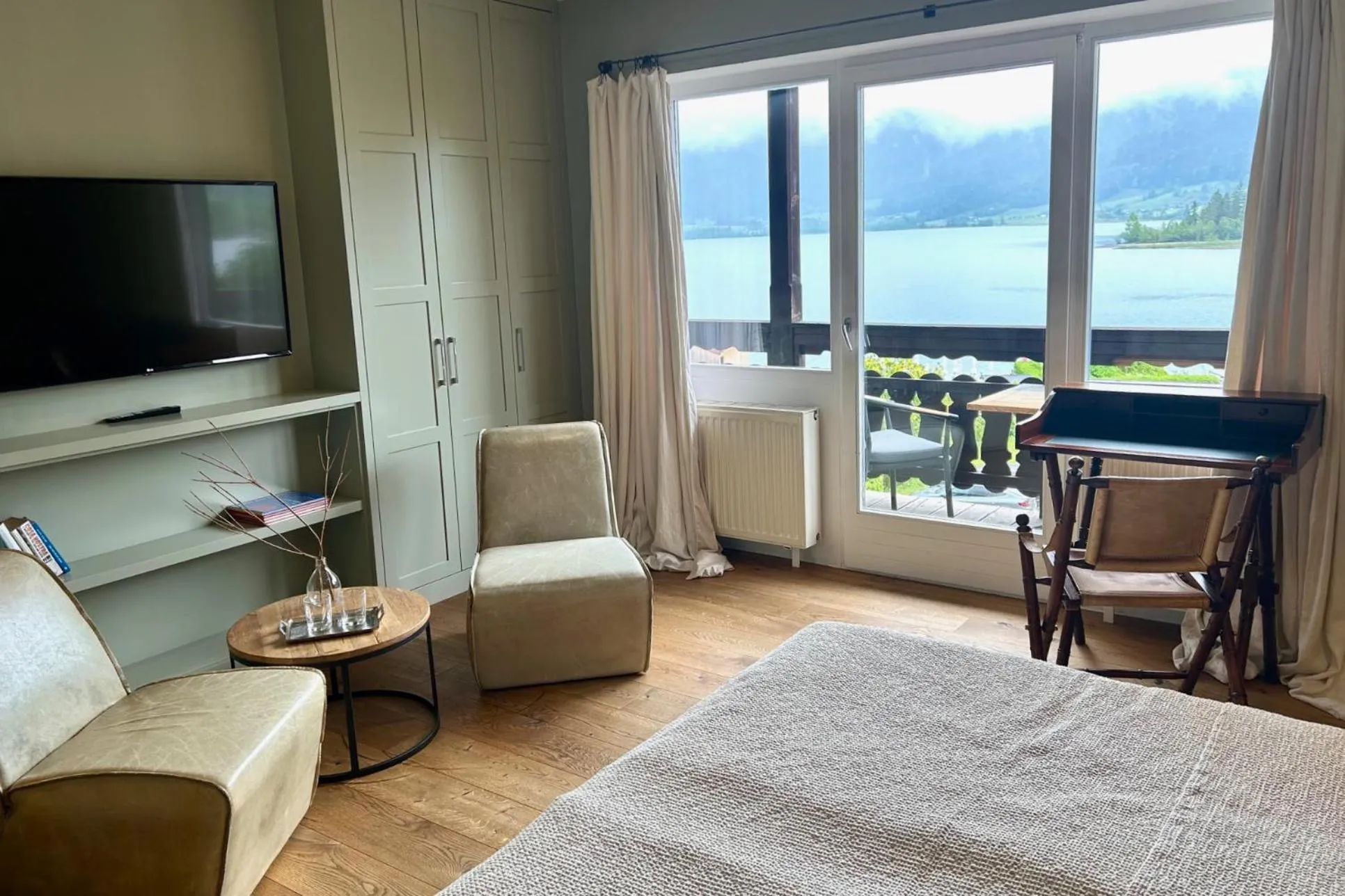 View (from property/room), Bed in Strandhotel Margaretha