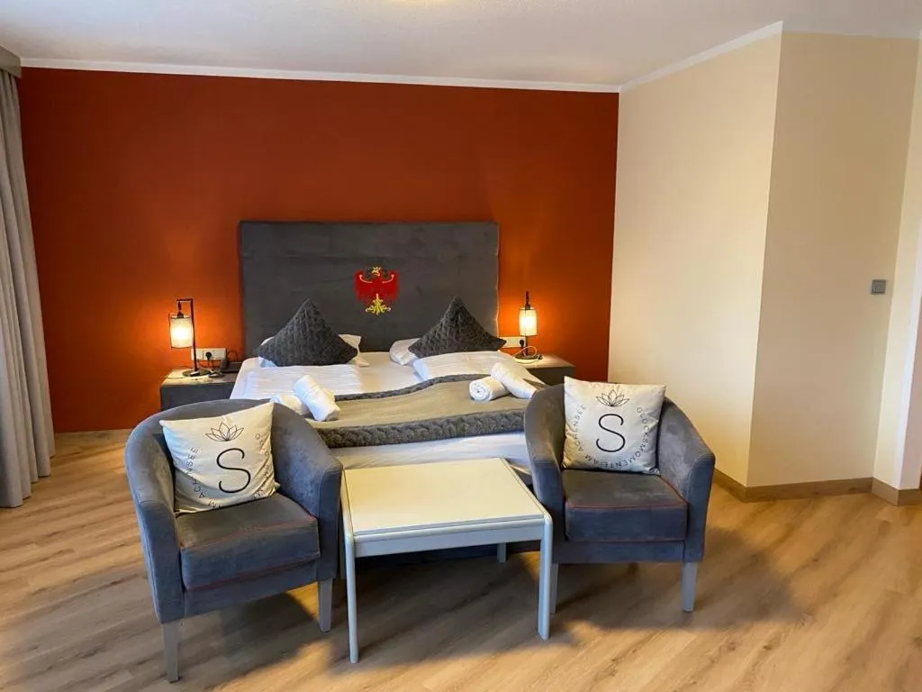 Bedroom, Bed in Garni Das SONNALP