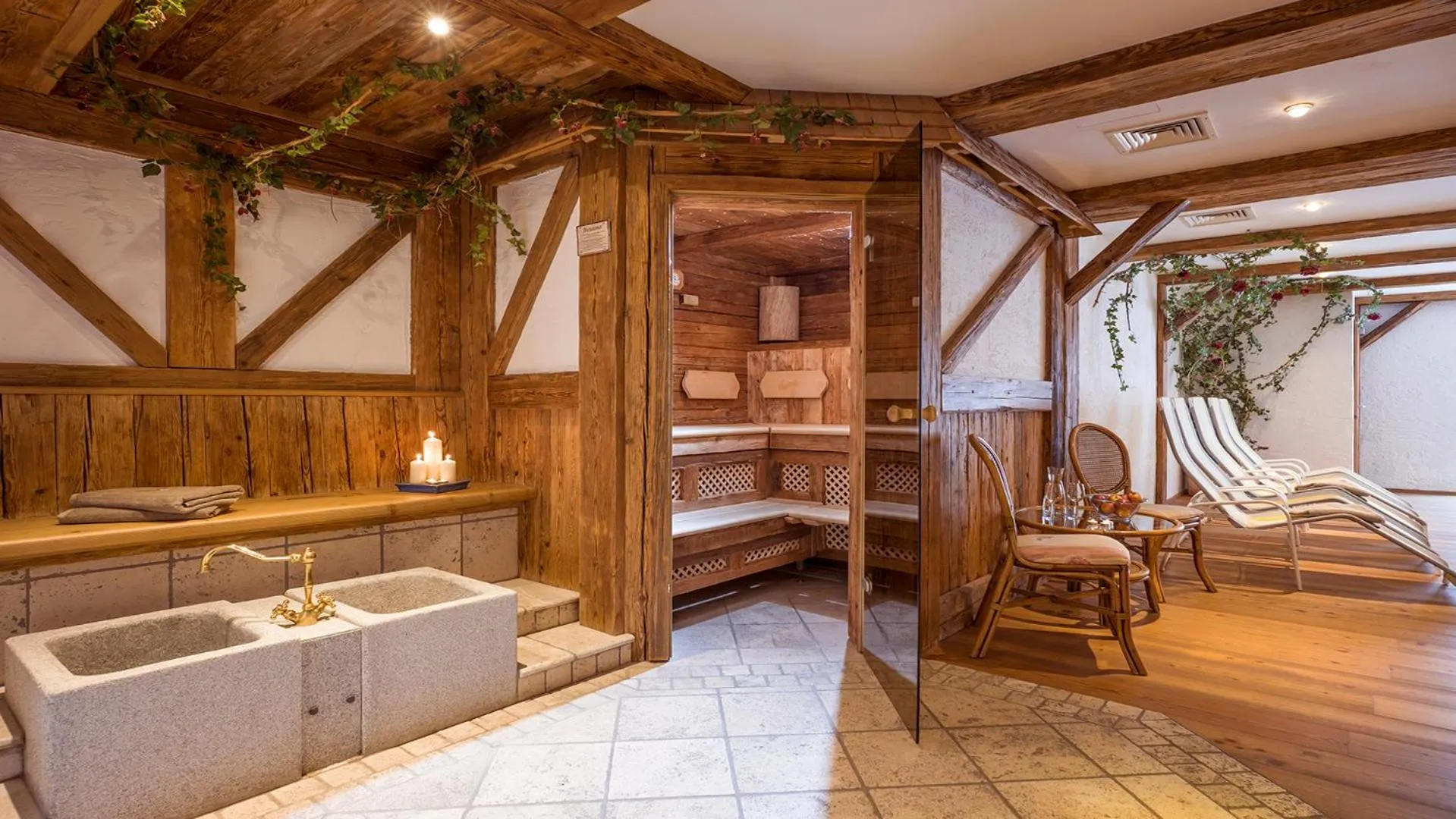 Sauna in Garni Das SONNALP