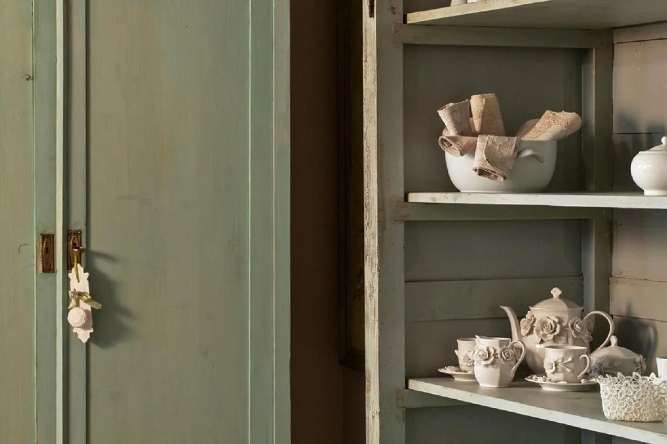 Decorative detail in La Pulcia B&B