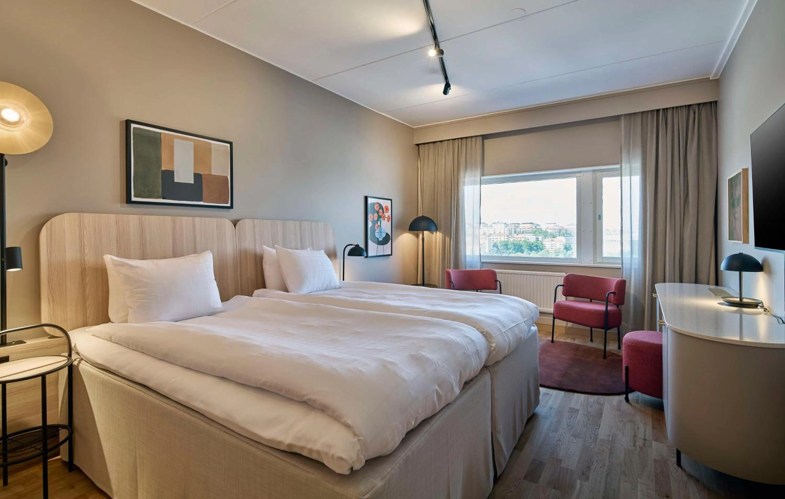 Bedroom, Bed in Scandic Södra Kajen