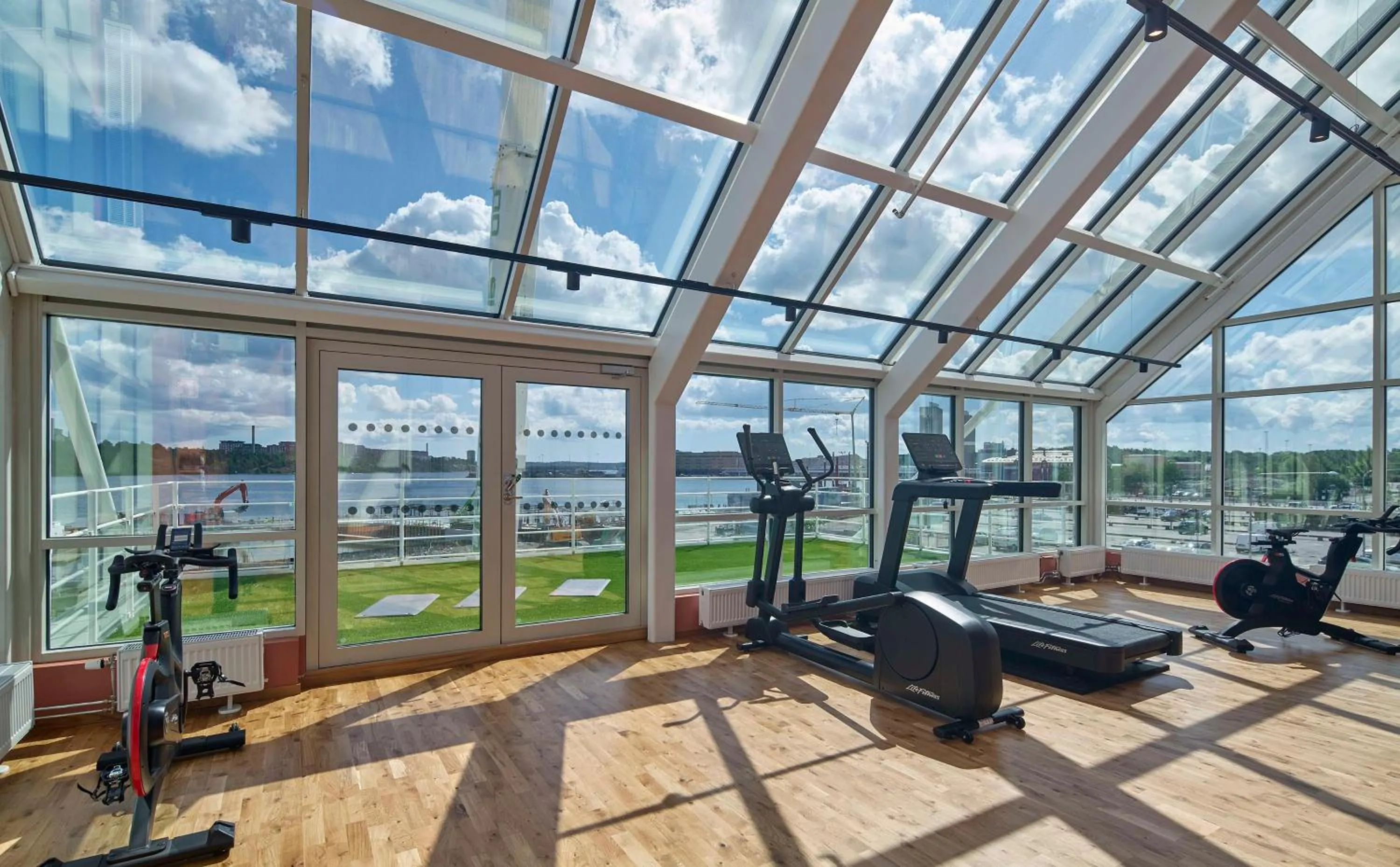 Fitness centre/facilities in Scandic Södra Kajen