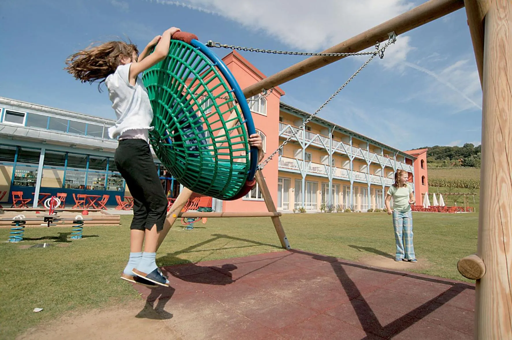 Children play ground in JUFA Hotel Vulkanland