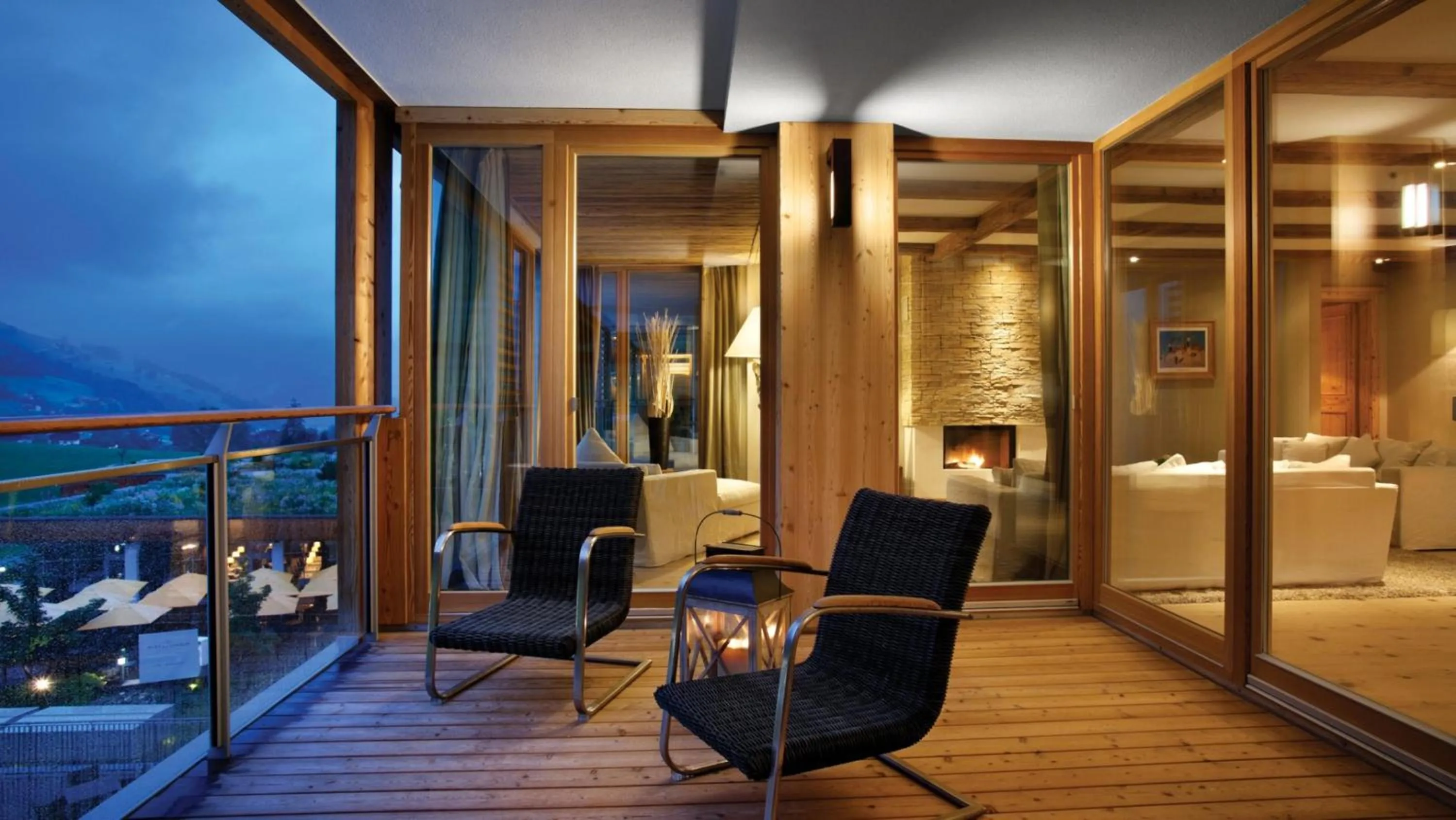 Photo of the whole room in Kempinski Hotel Das Tirol