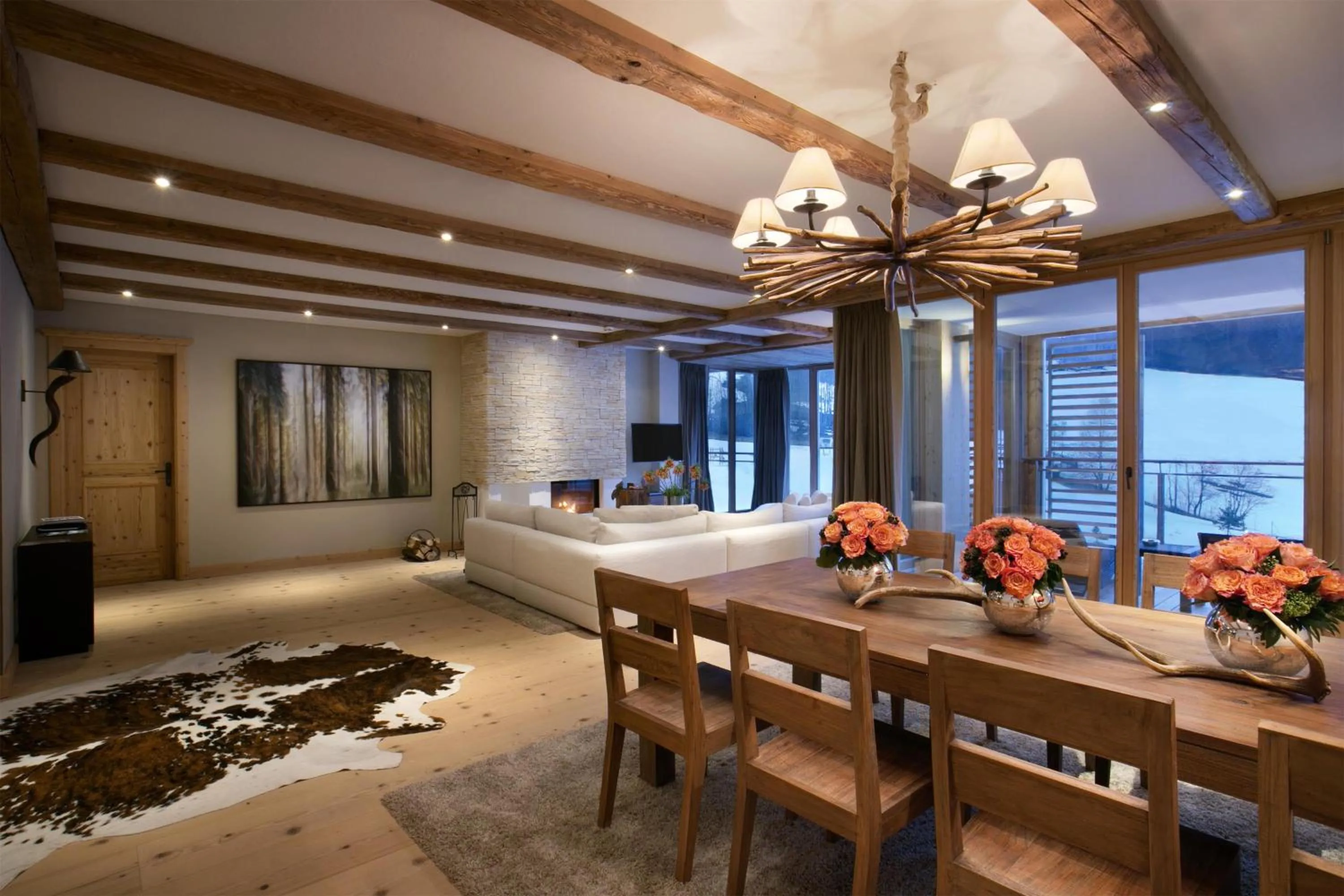 Photo of the whole room in Kempinski Hotel Das Tirol