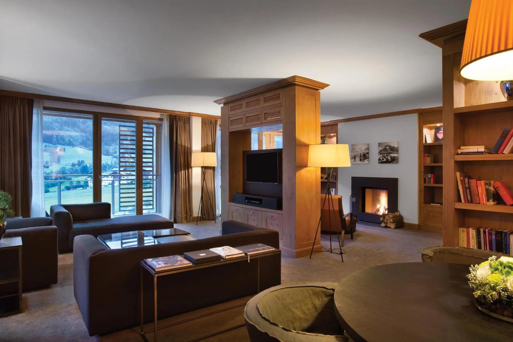 Photo of the whole room in Kempinski Hotel Das Tirol