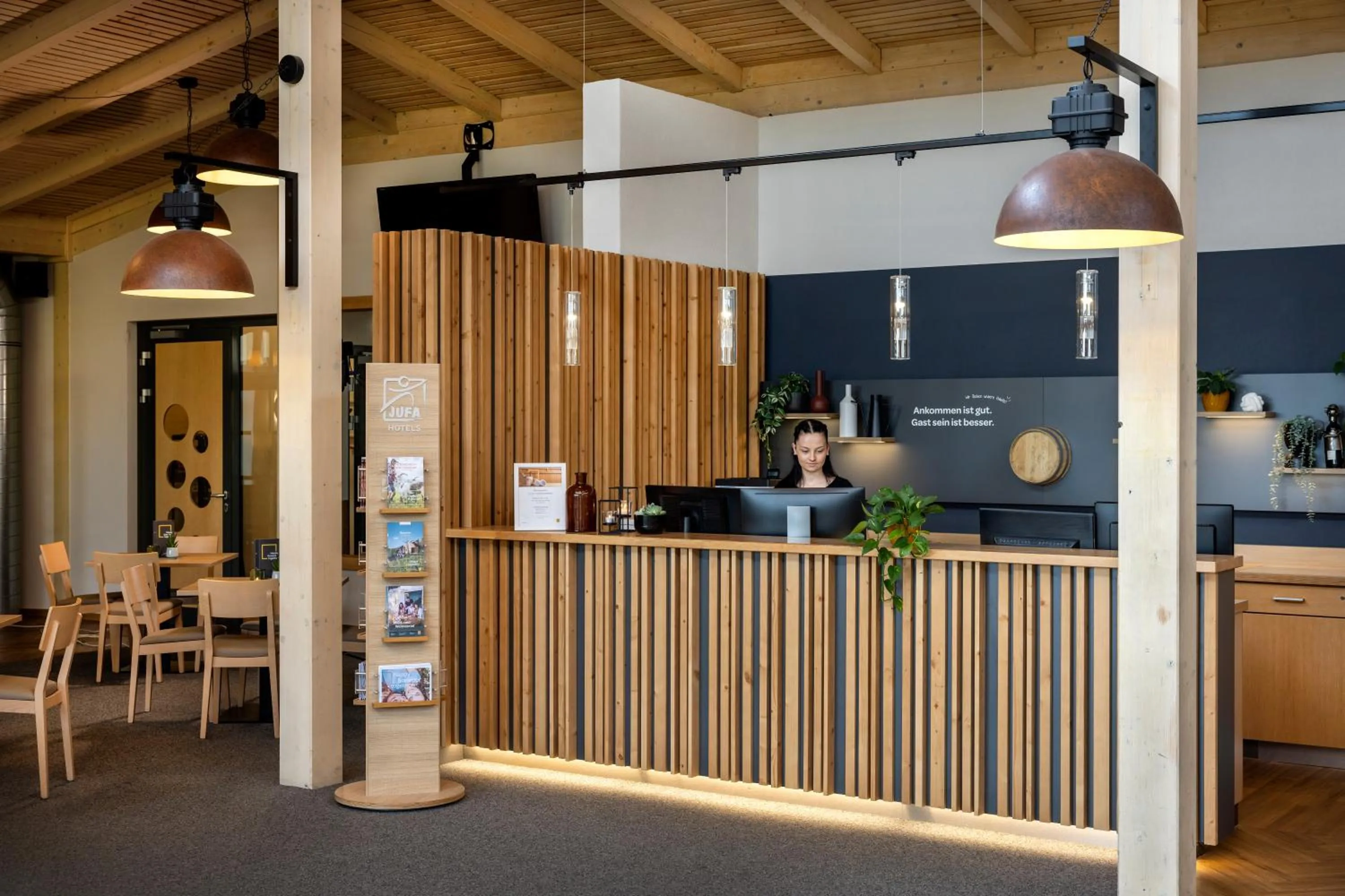 Lobby or reception in JUFA Hotel Deutschlandsberg