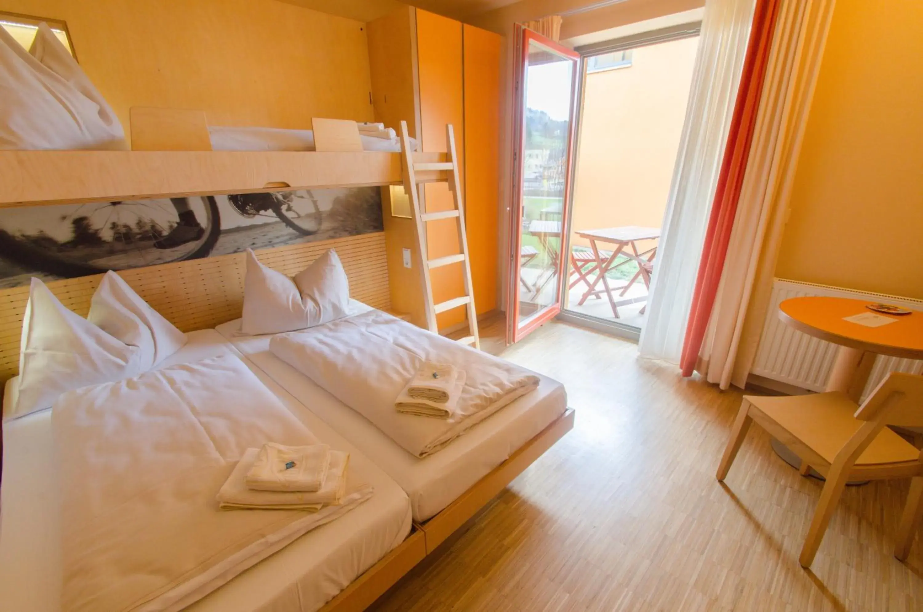 Triple Room with Balcony - single occupancy in JUFA Hotel Deutschlandsberg Triple Room with Balcony - single occupancy in JUFA Hotel Deutschlandsberg