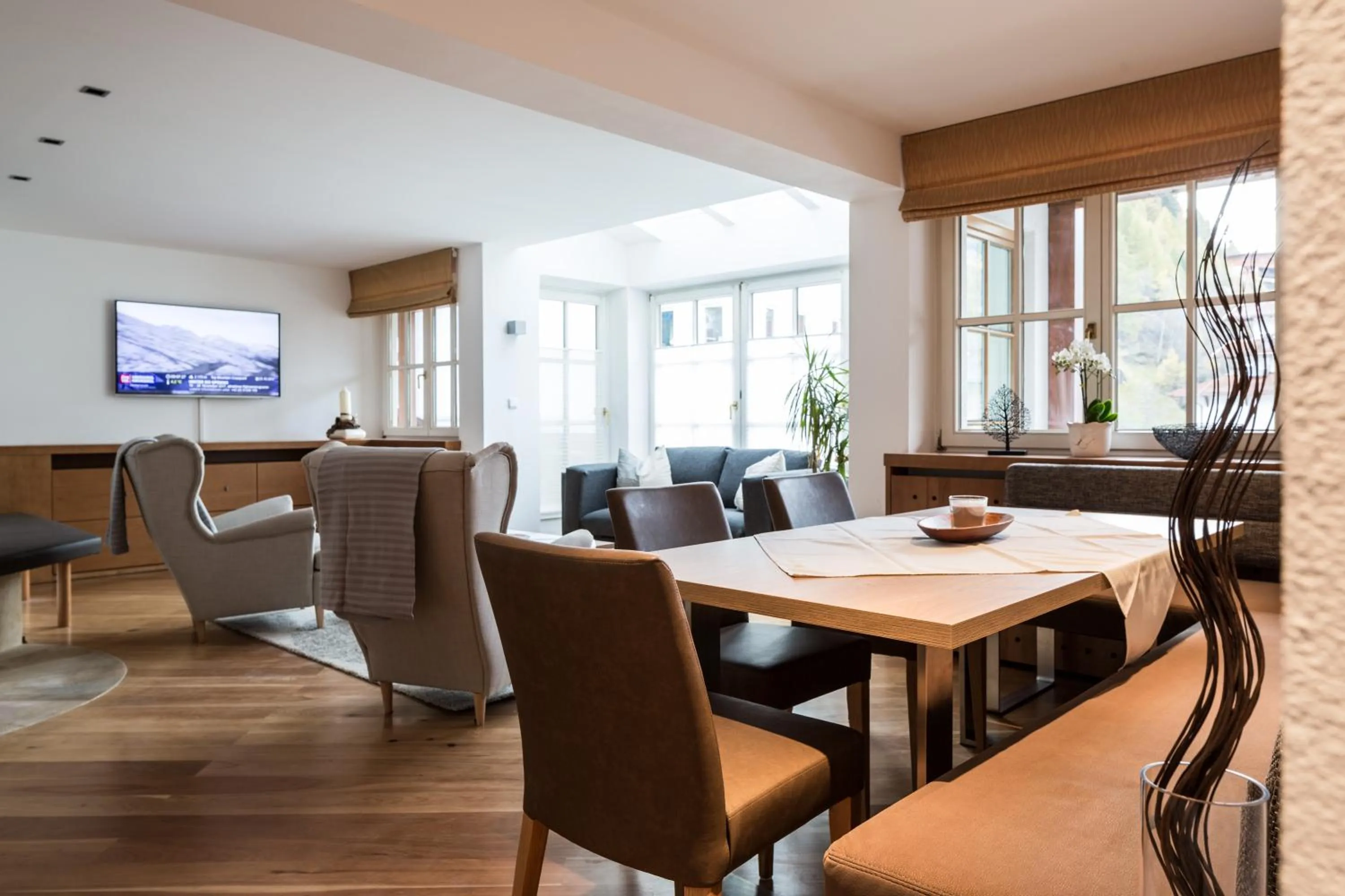 Seating area in Hotel Das Zentrum