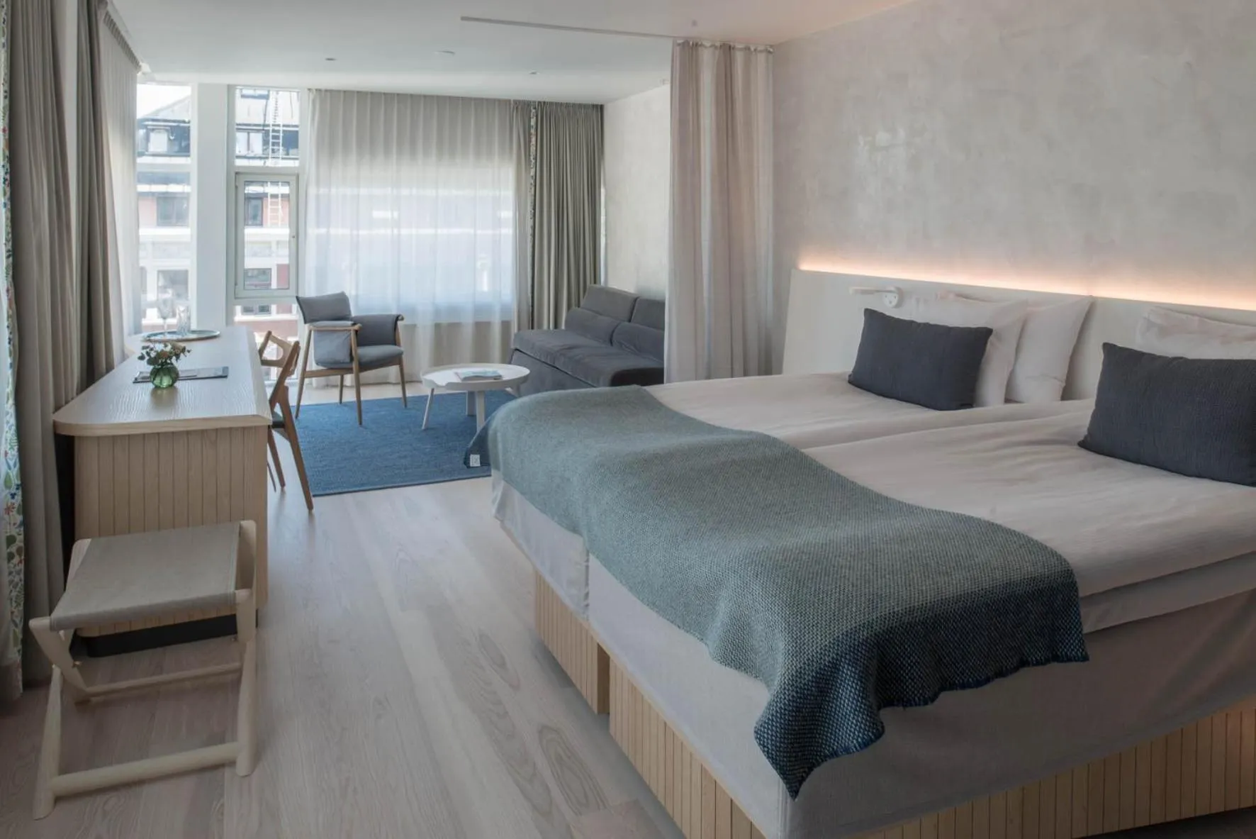 Photo of the whole room, Bed in Nordic Light Hotel
