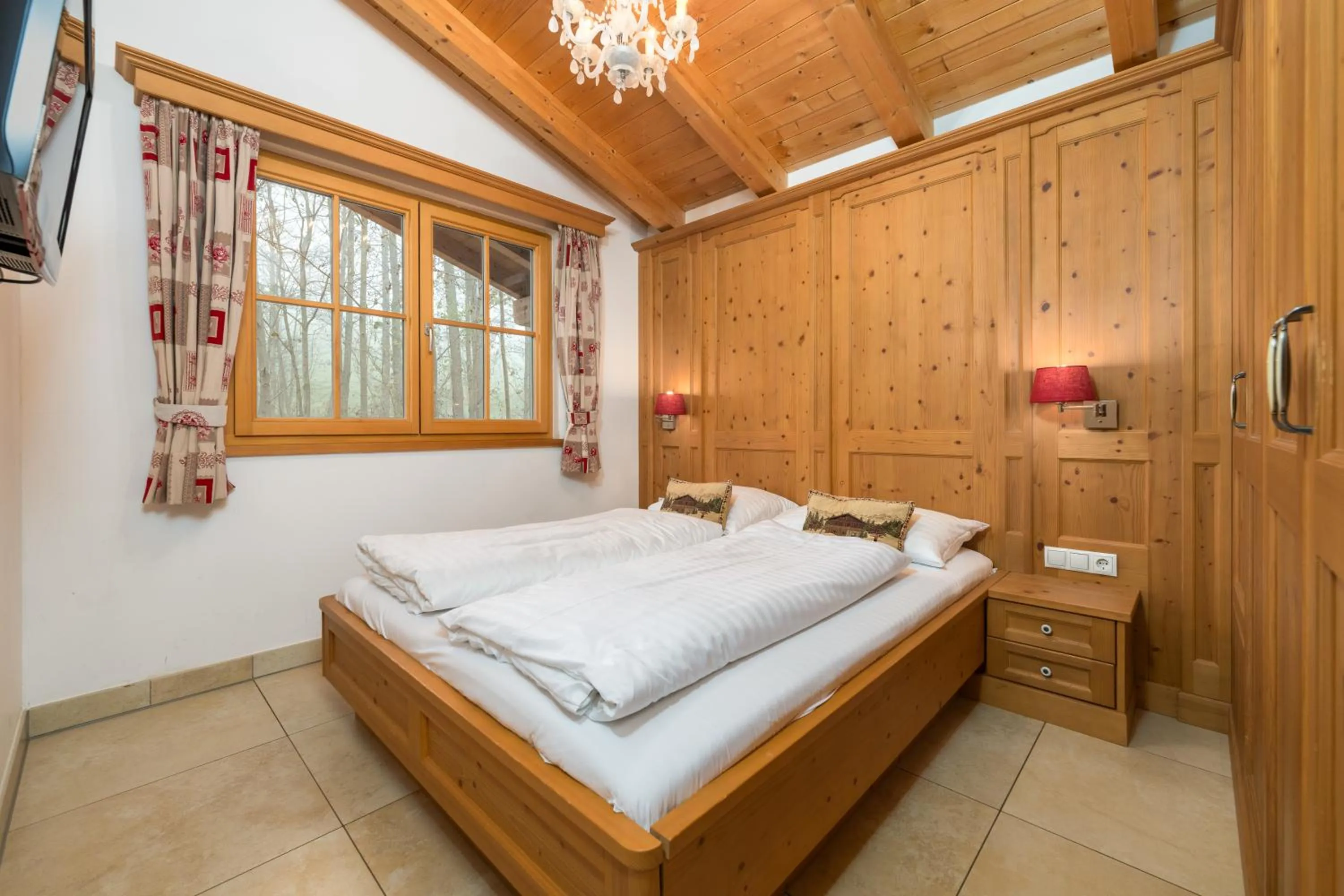 Bed in AvenidA Panorama Chalet by Alpin Rentals