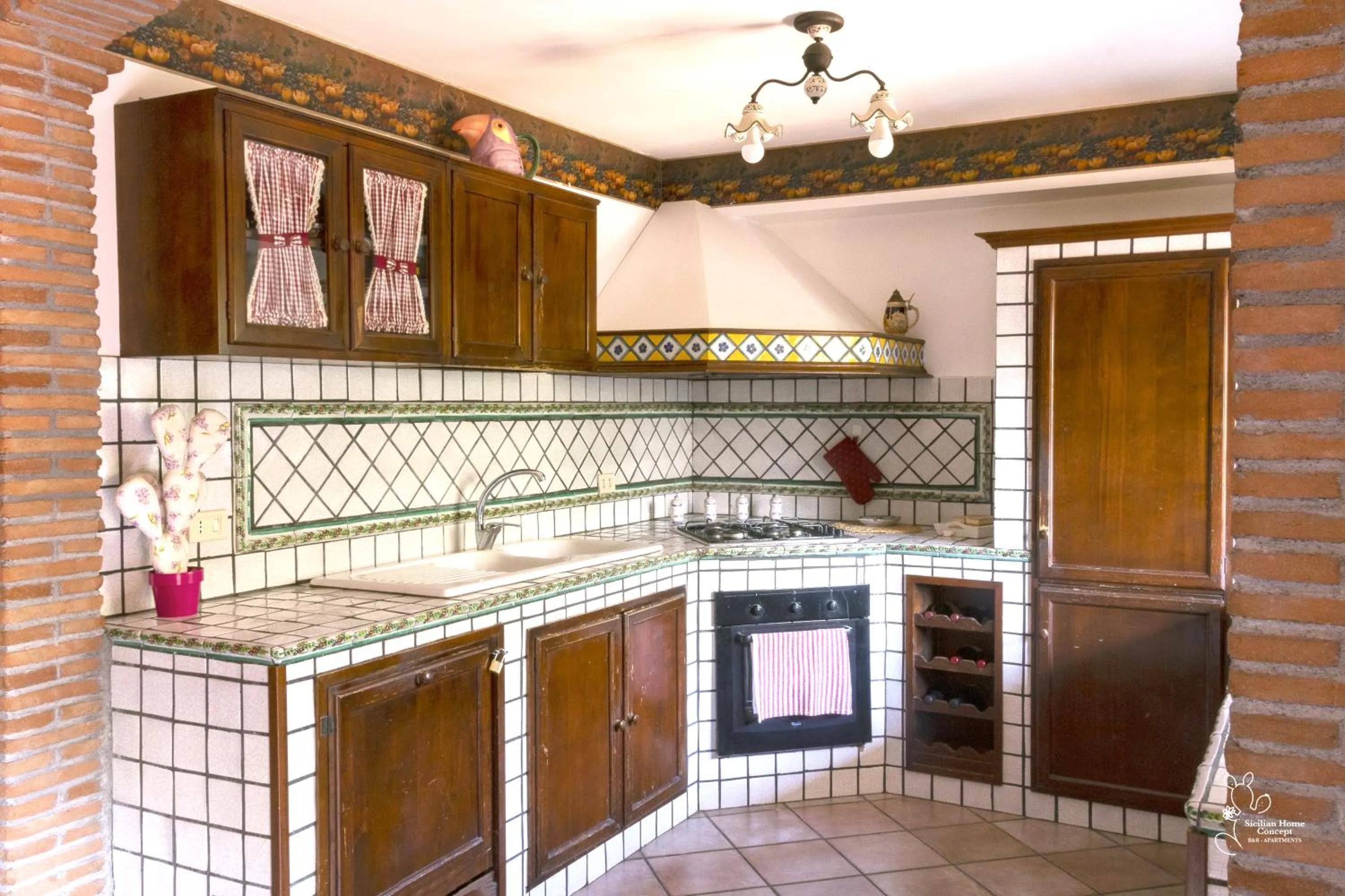 oven in Sicilian Home