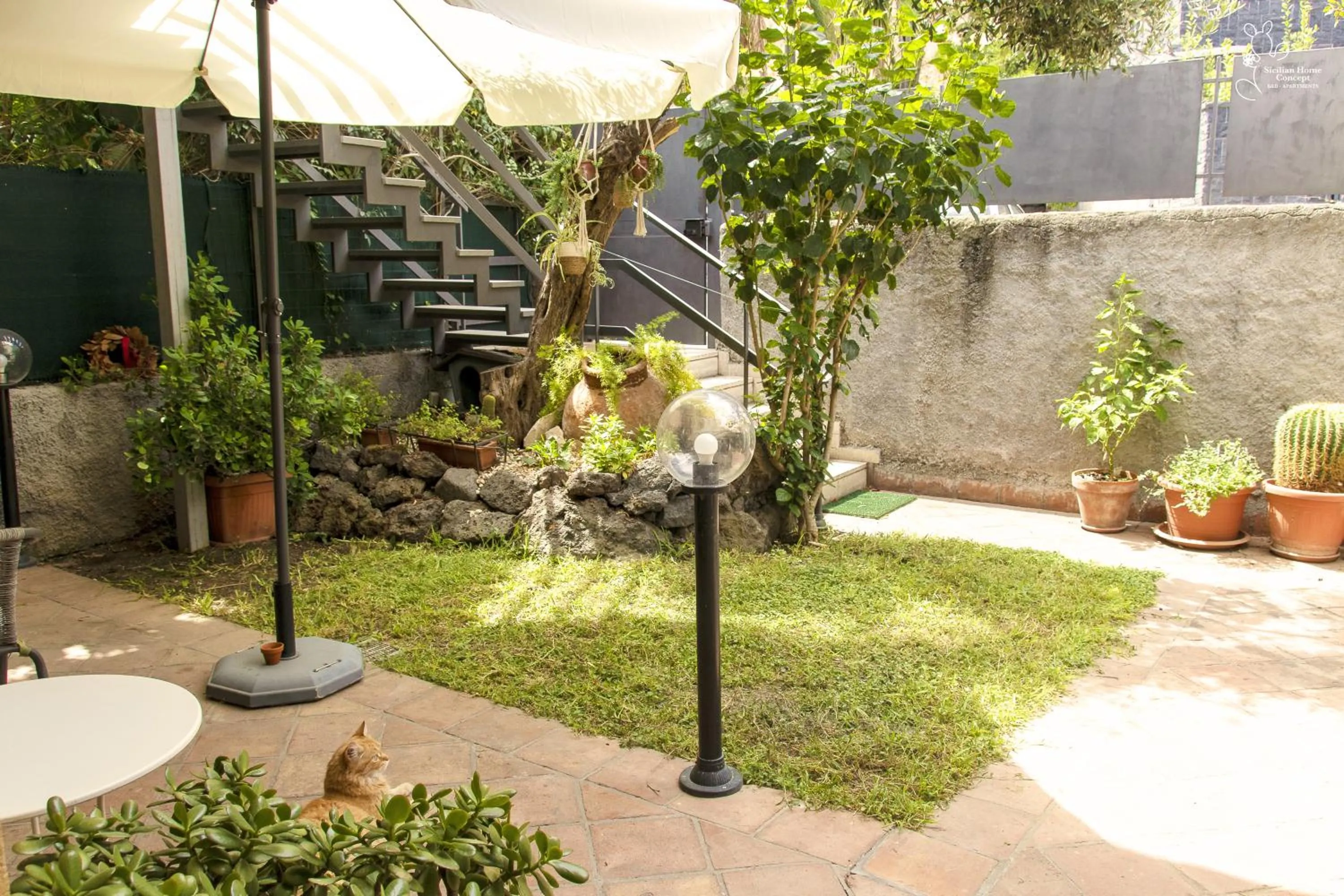 Garden in Sicilian Home