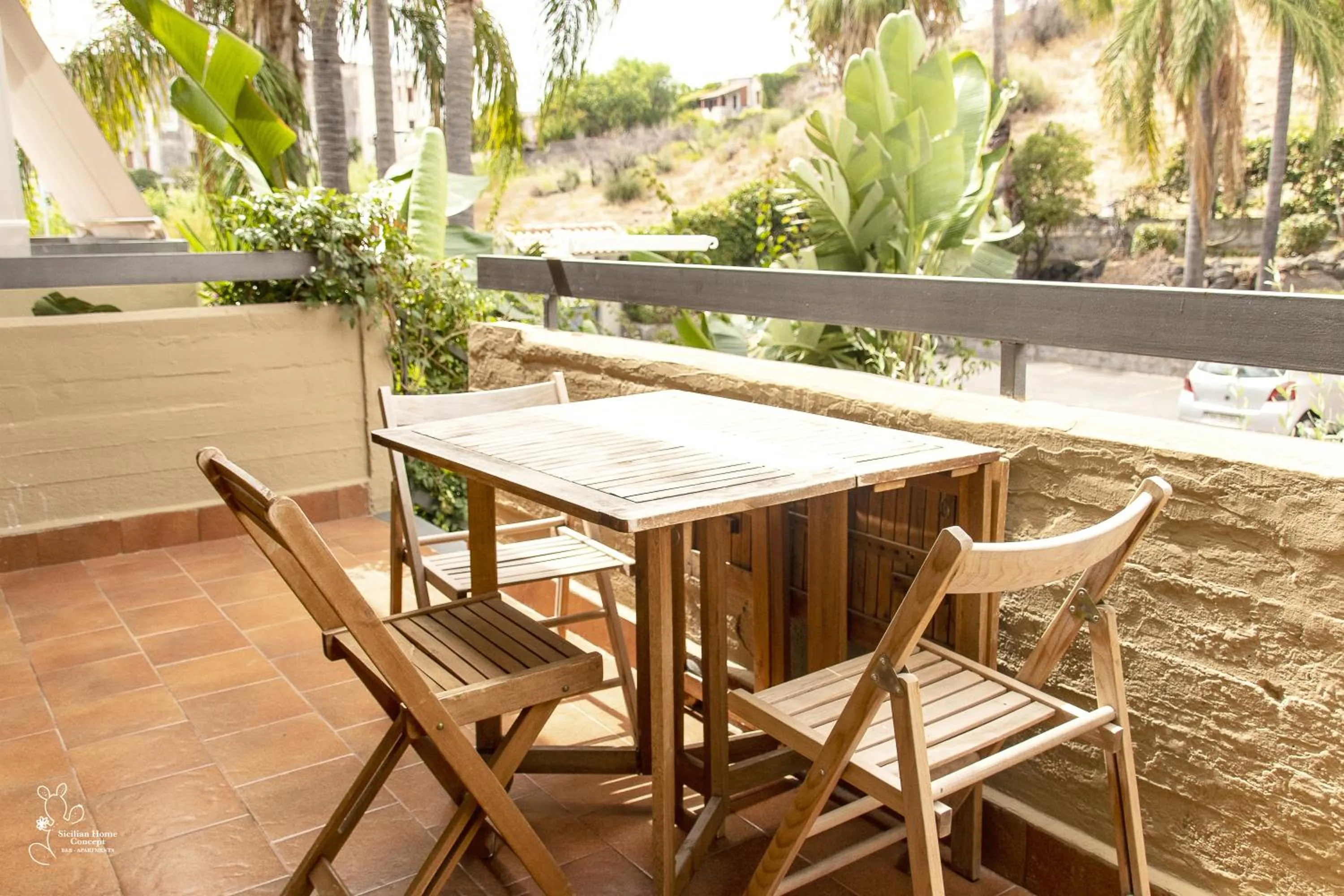 Balcony/Terrace in Sicilian Home