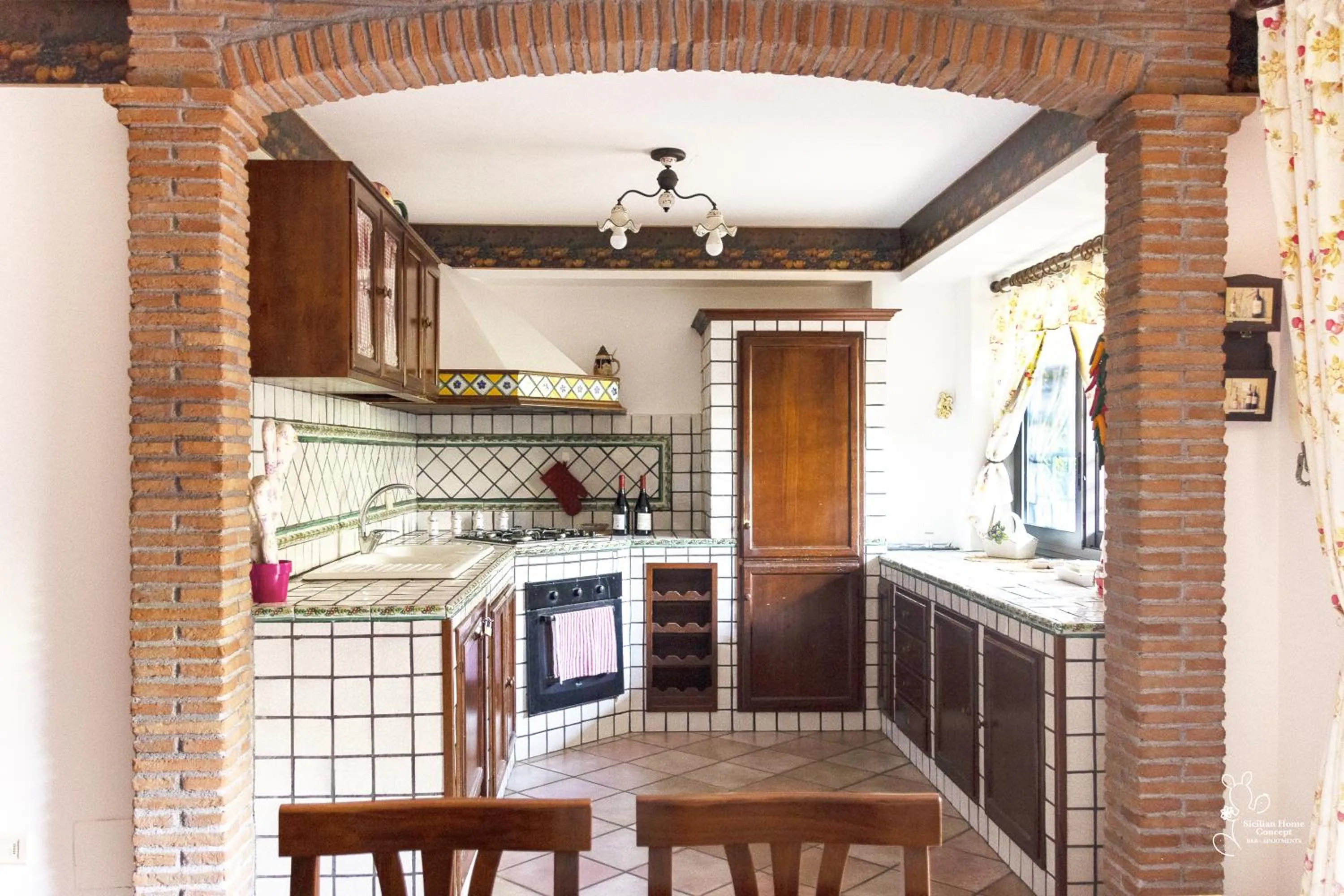 oven in Sicilian Home